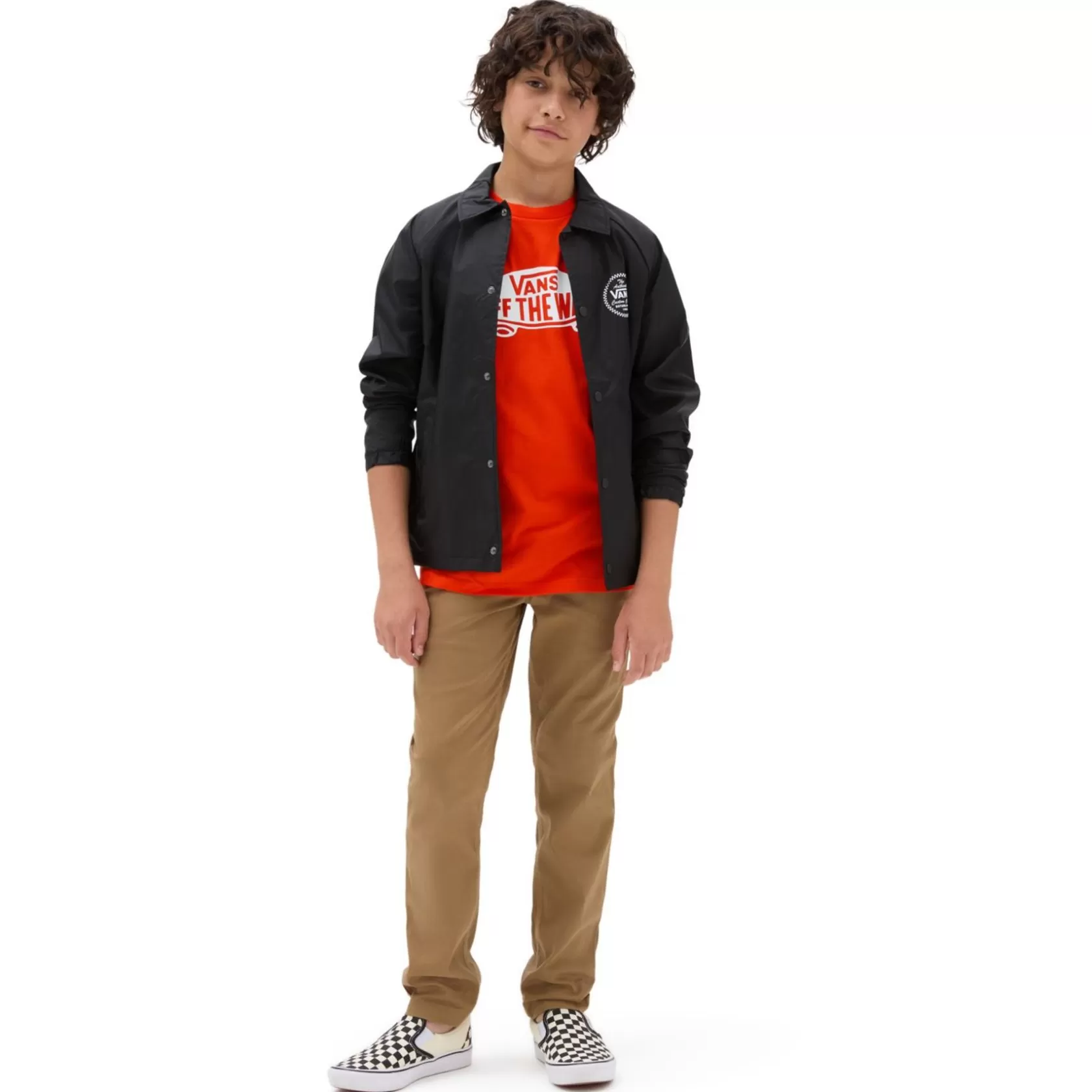 Vans Ropa Para Chicos (8-14 Años)<Camiseta De Niños Style 76 (8-14 Anos) Naranjo