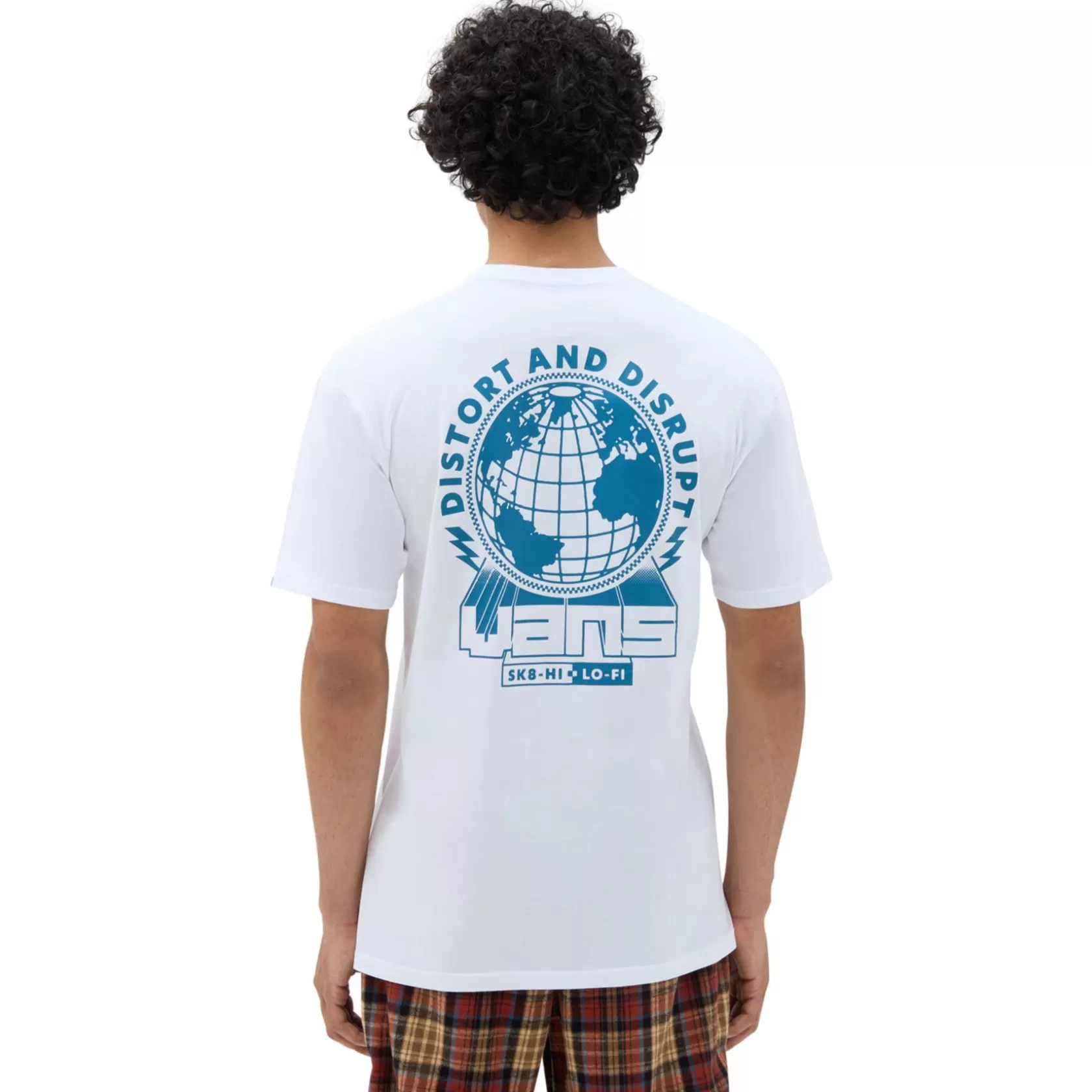 Vans Camisetas<Camiseta Distort And Disrupt De Blanco