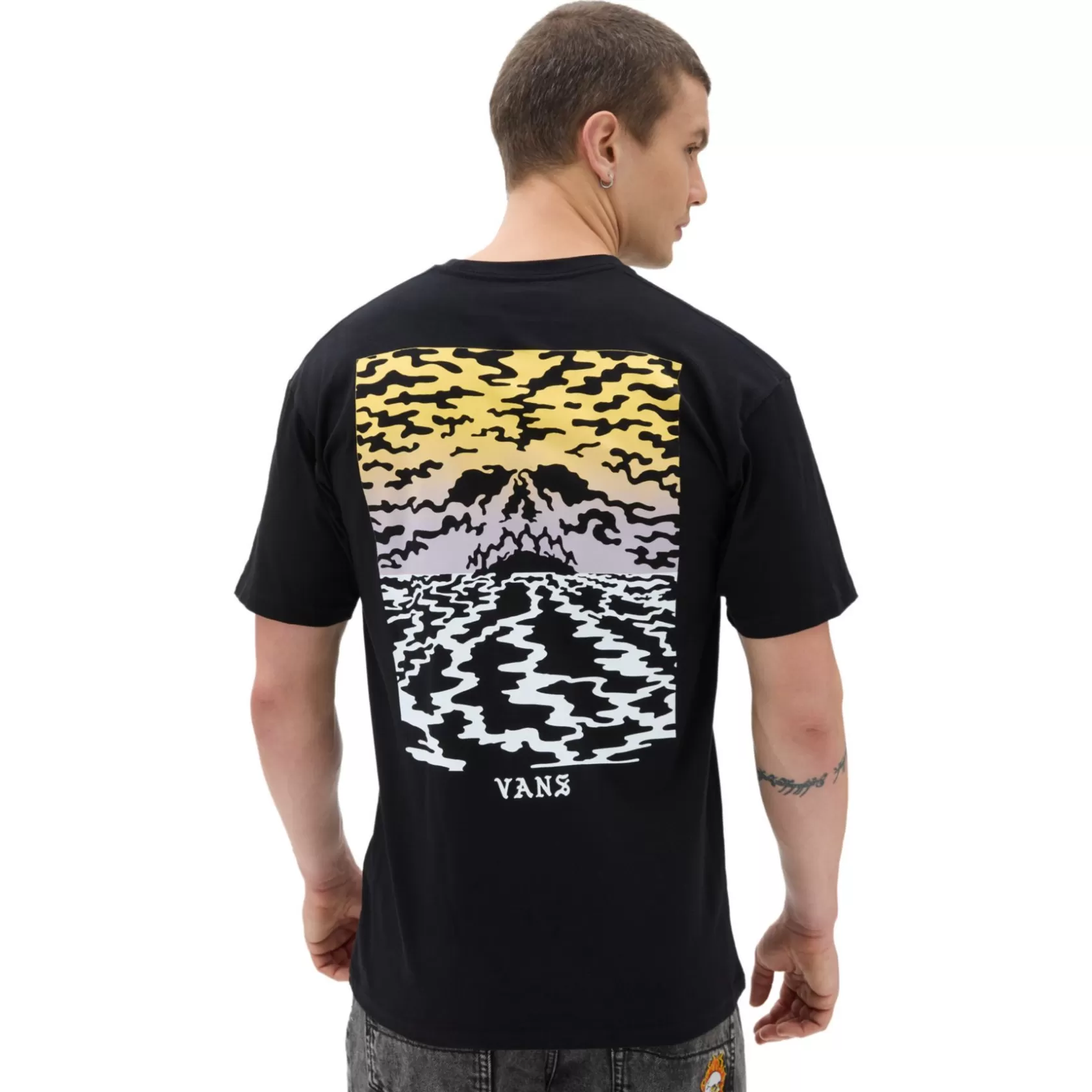 Vans Camisetas<Camiseta Doom Volcano Negro