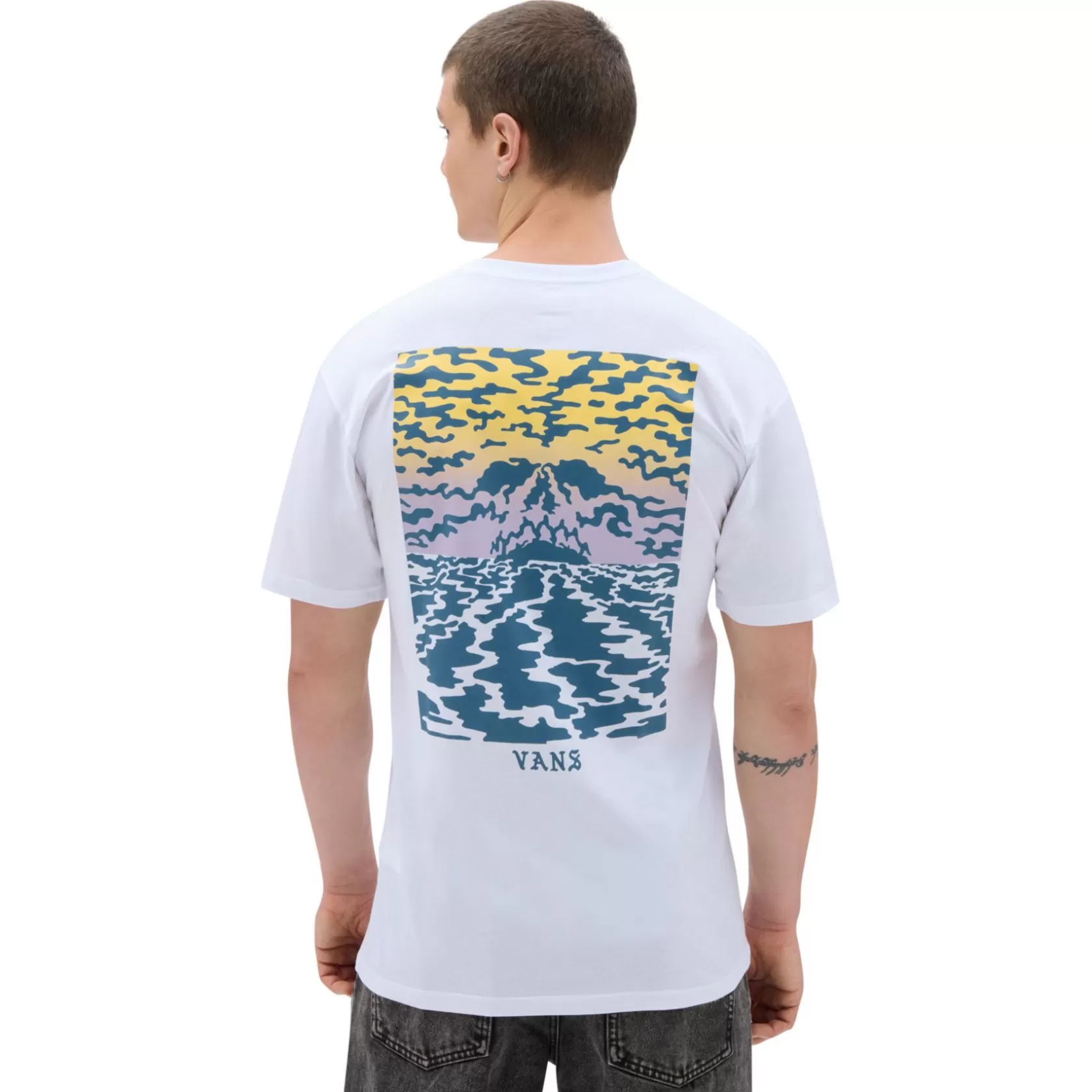 Vans Camisetas<Camiseta Doom Volcano Blanco