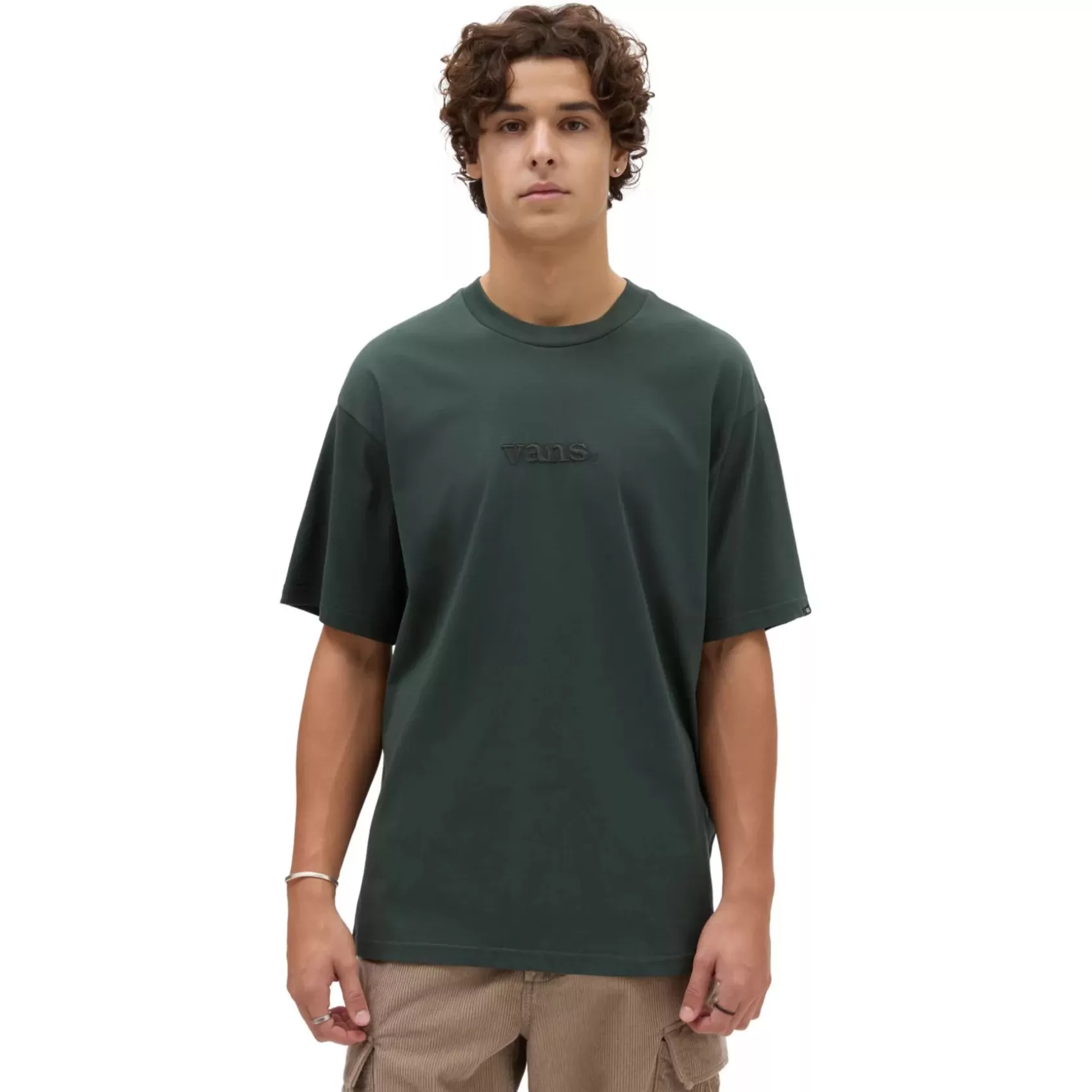 Vans Camisetas<Camiseta Essential De Corte Holgado Verde