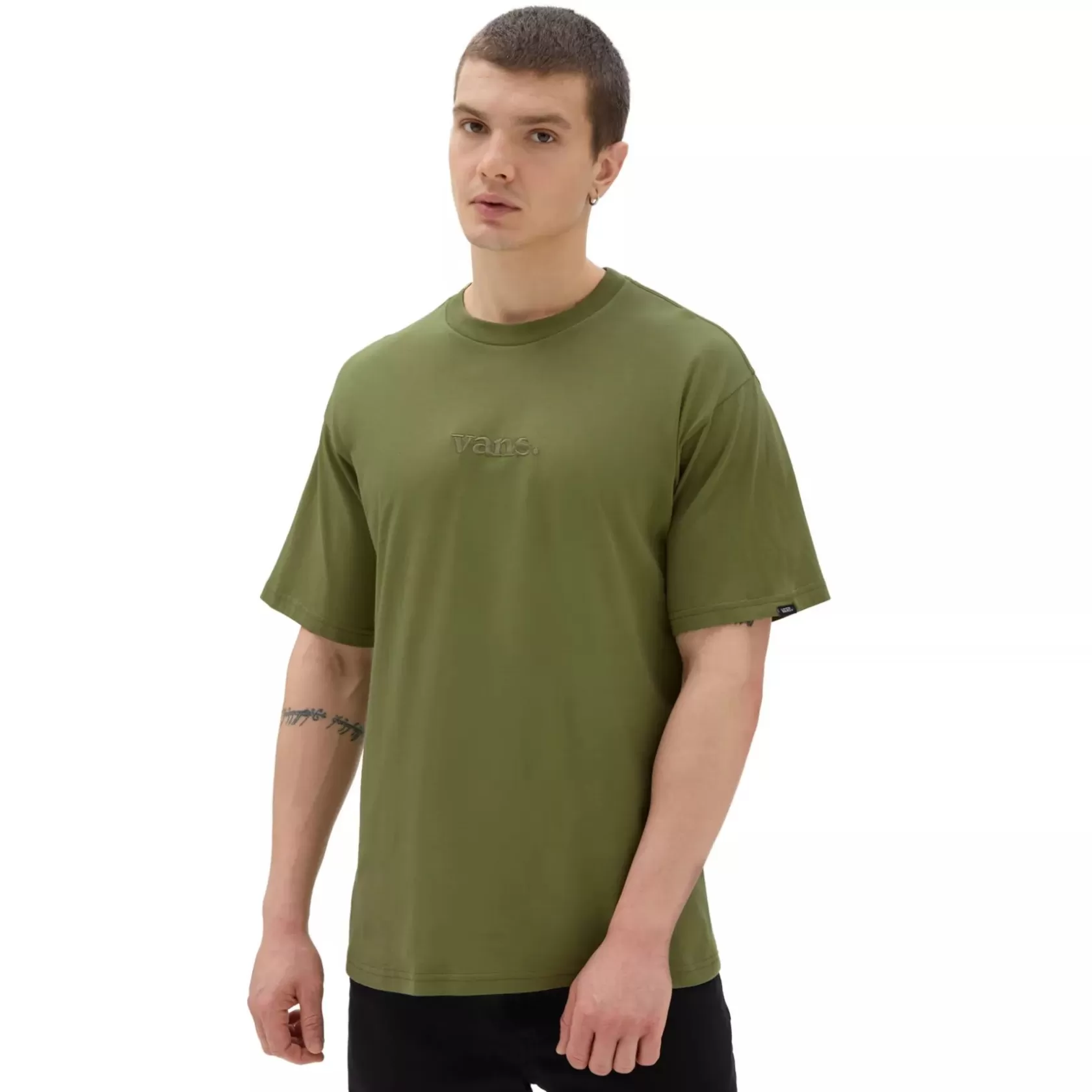 Vans Camisetas<Camiseta Essential De Corte Holgado Verde