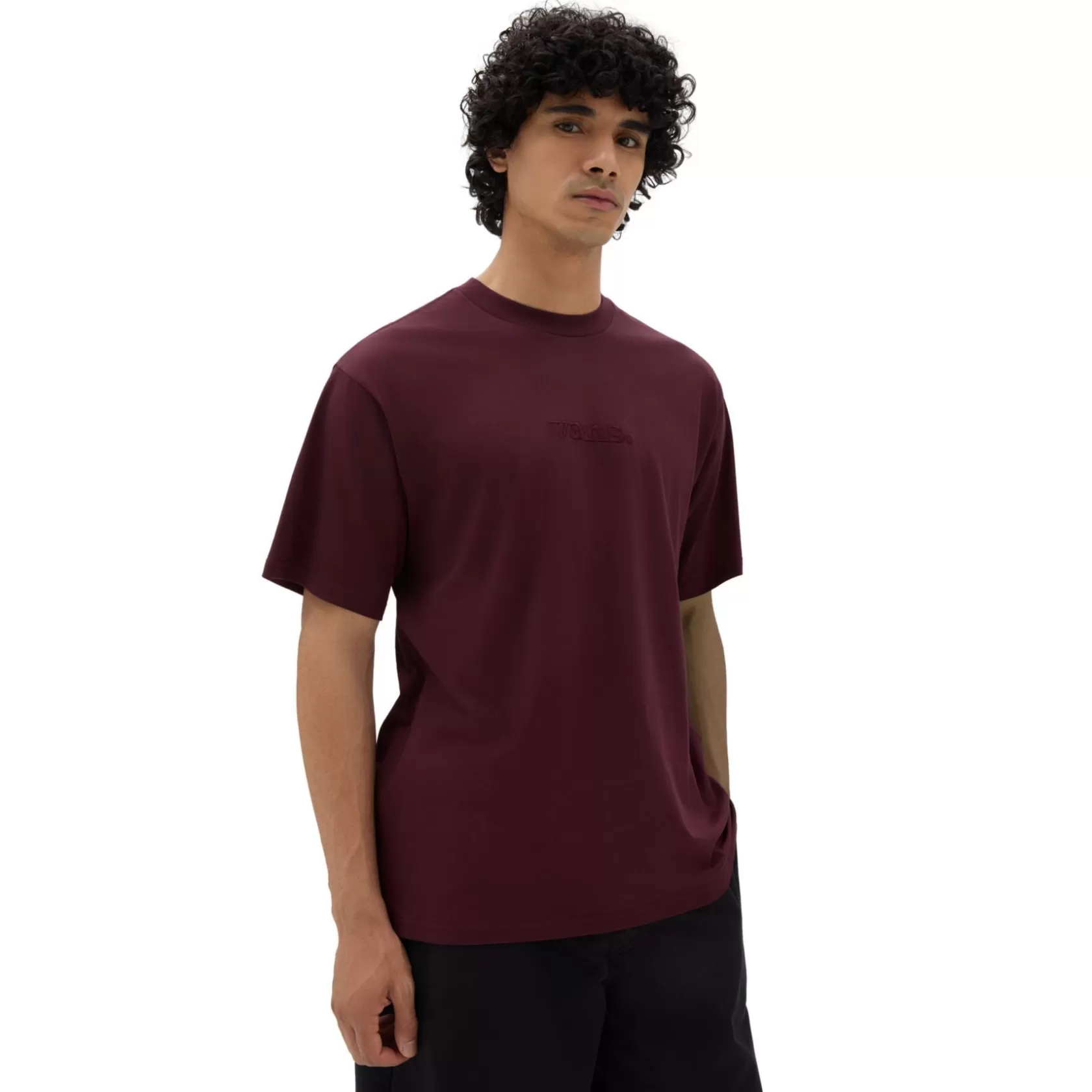 Vans Camisetas<Camiseta Essential De Corte Holgado Rojo