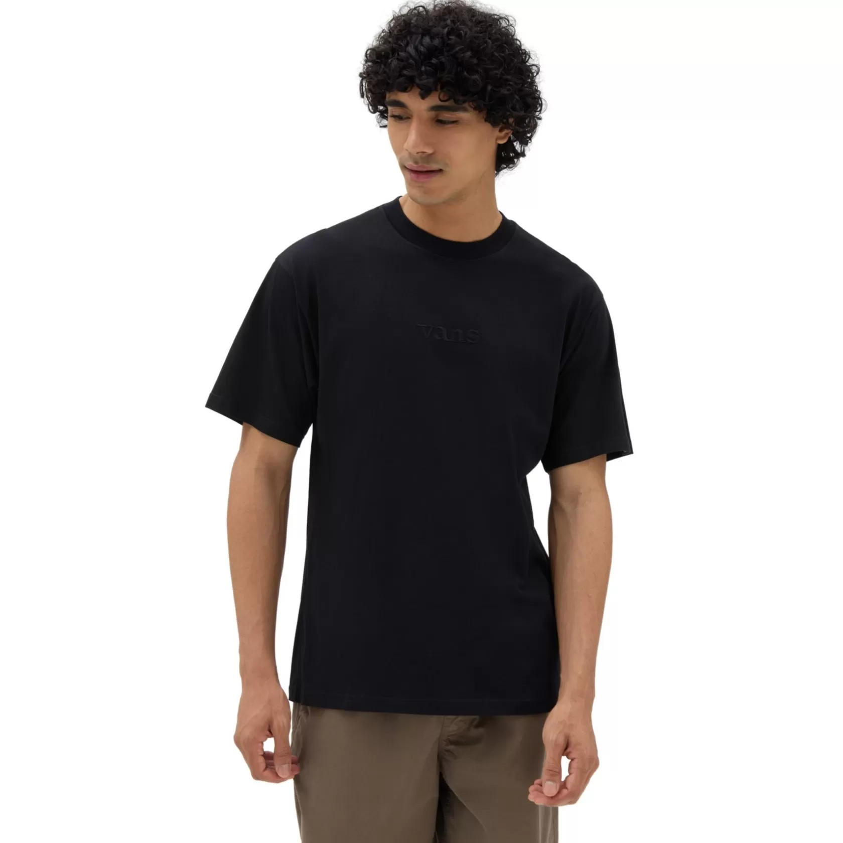 Vans Camisetas<Camiseta Essential De Corte Holgado Negro