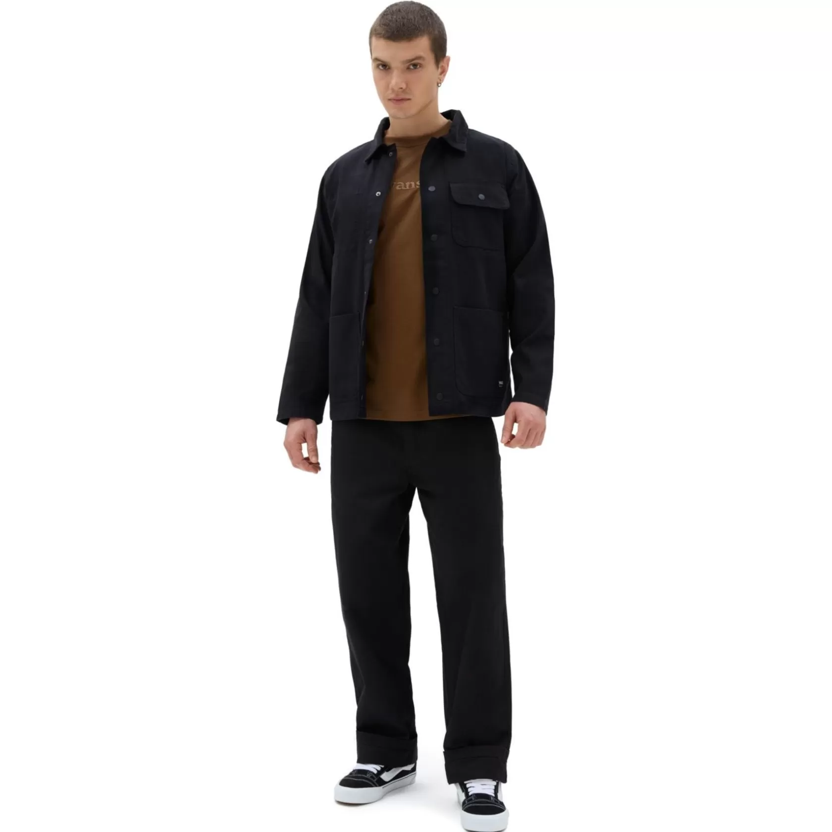 Vans Camisetas<Camiseta Essential De Corte Holgado Marron