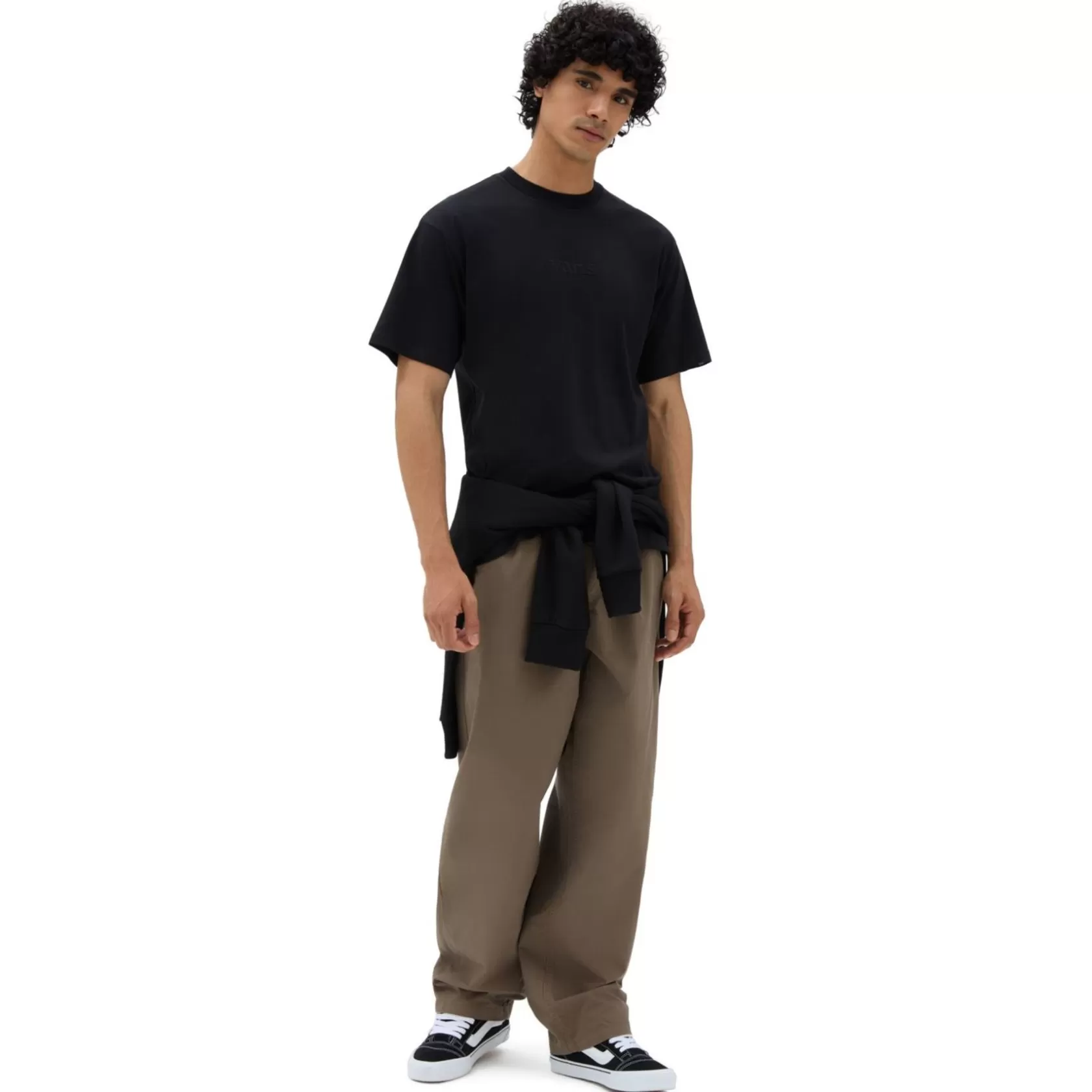 Vans Camisetas<Camiseta Essential De Corte Holgado Negro