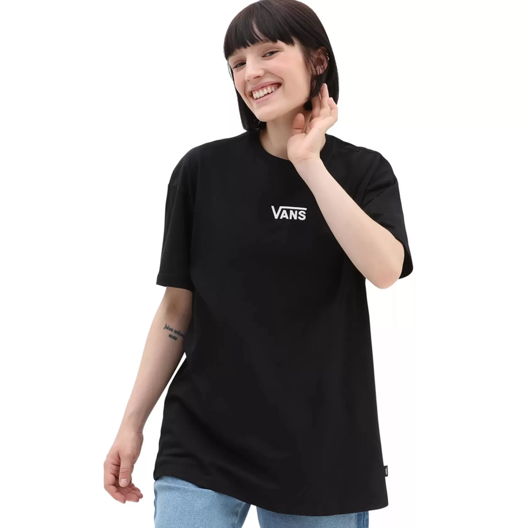 Vans Camisetas<Camiseta Extragrande Flying V Negro