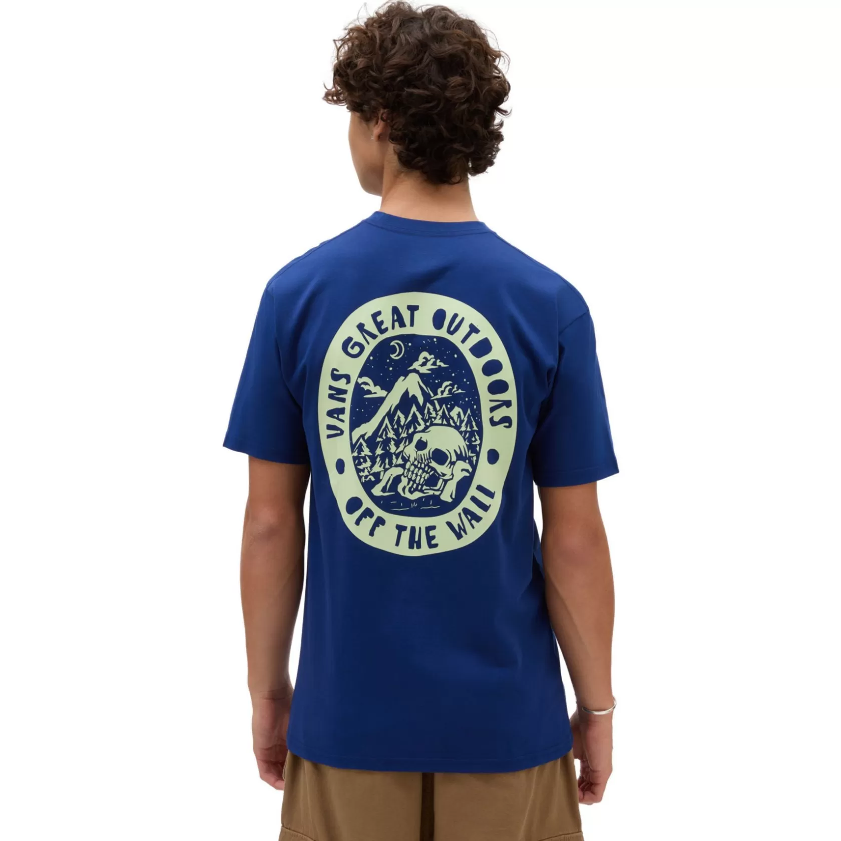 Vans Camisetas<Camiseta Happy Moon Azul