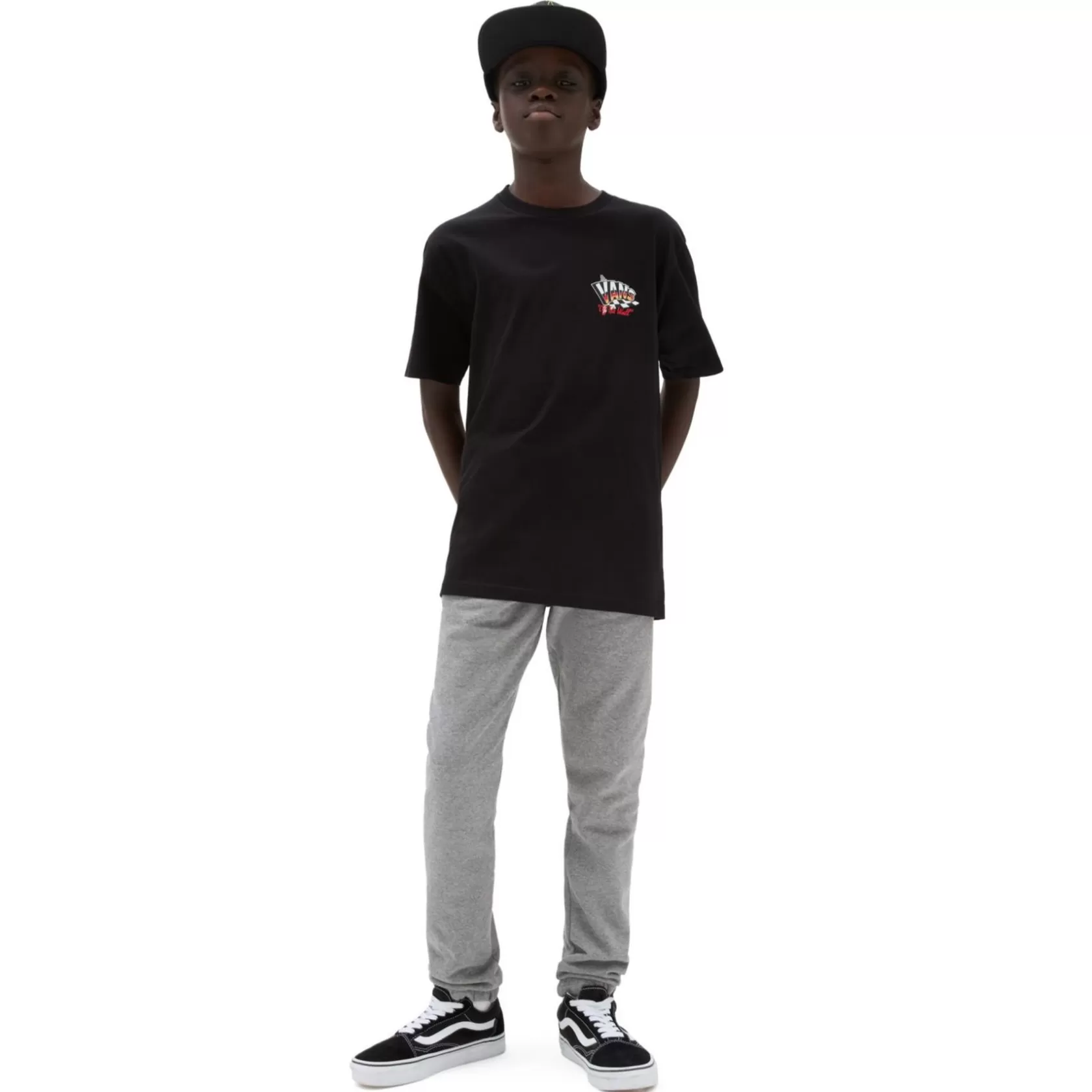 Vans Ropa Para Chicos (8-14 Años)<Camiseta Hole Shot De Niños (8-14 Anos) Negro