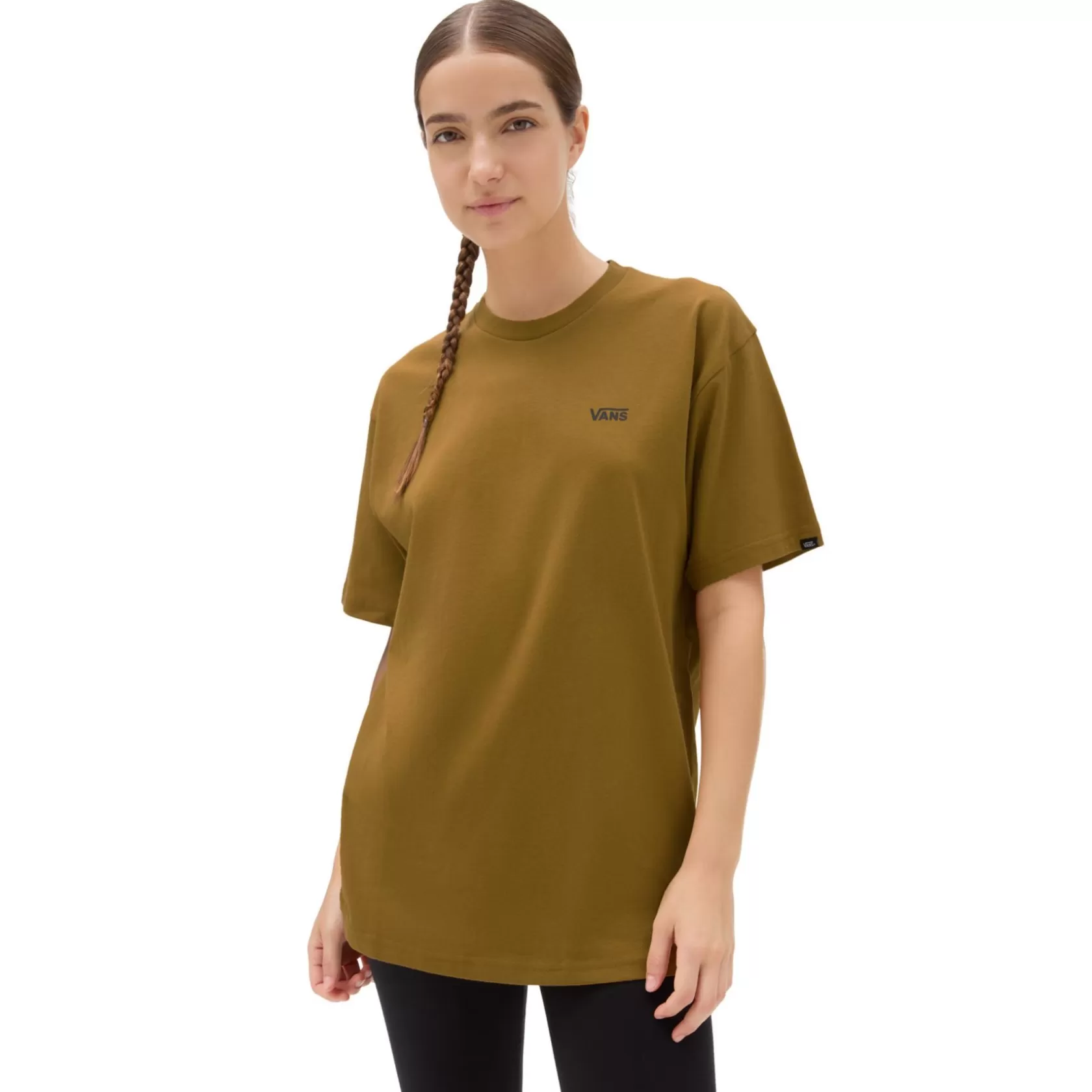 Vans Camisetas<Camiseta Left Chest Logo Marron
