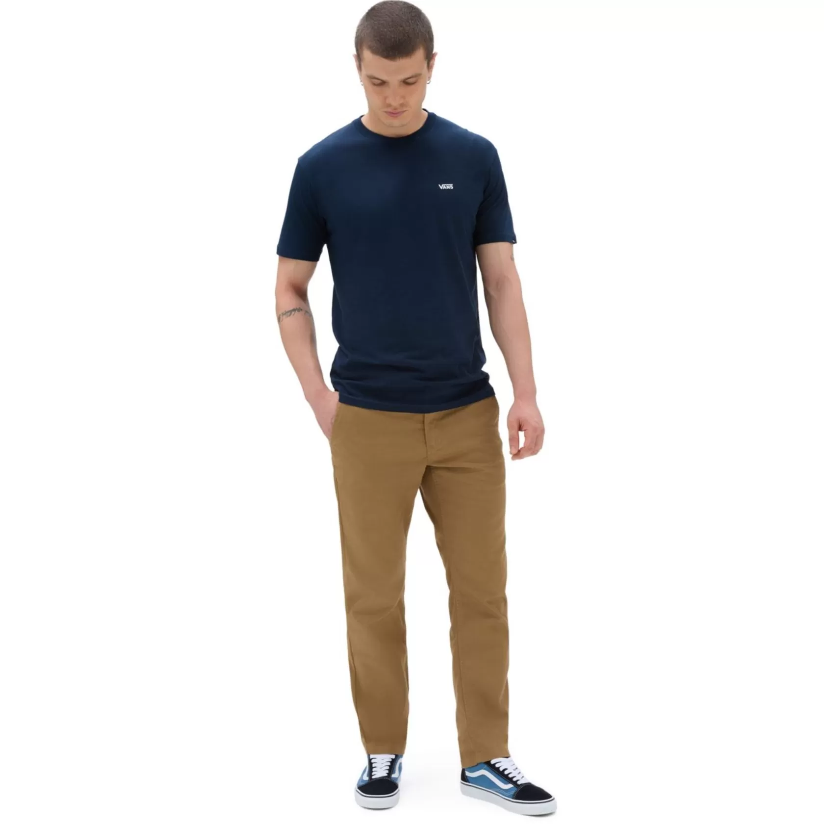 Vans Camisetas<Camiseta Left Chest Logo Azul