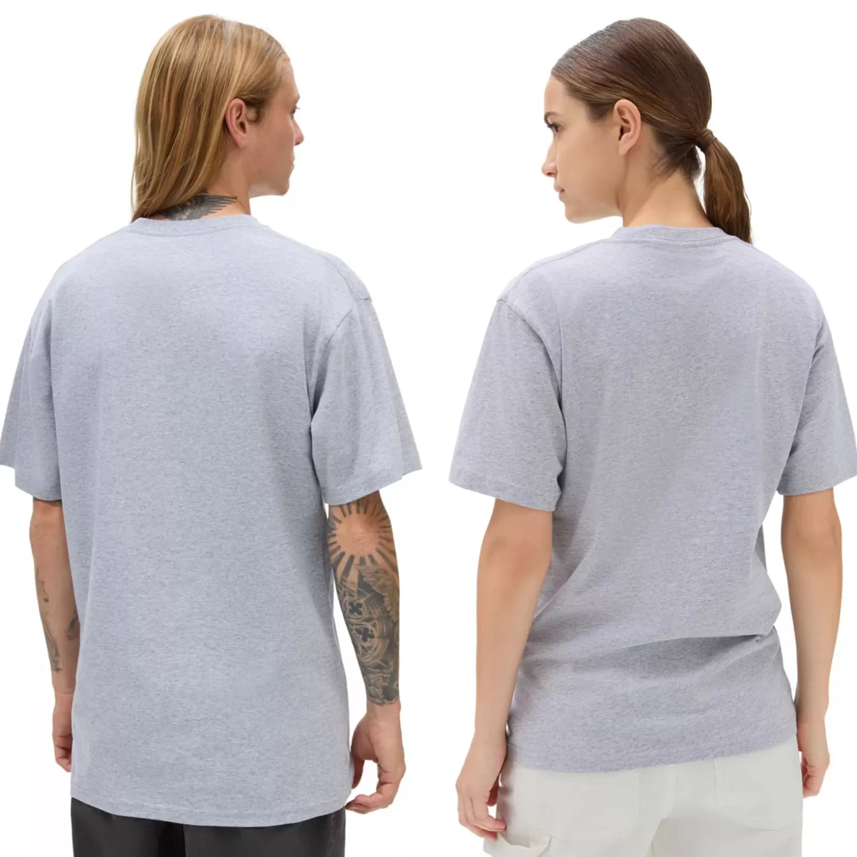 Vans Camisetas<Camiseta Left Chest Logo Gris