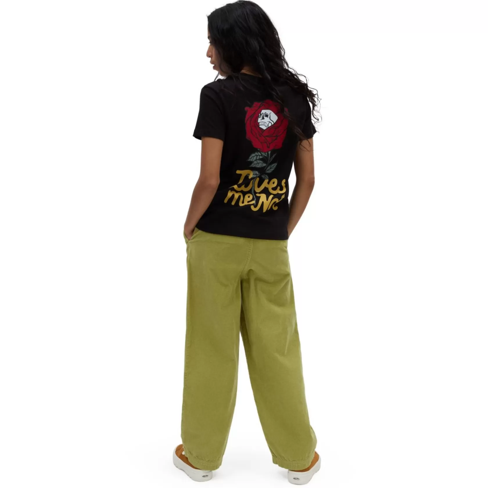 Vans Camisetas<Camiseta Loves Me Crew Negro