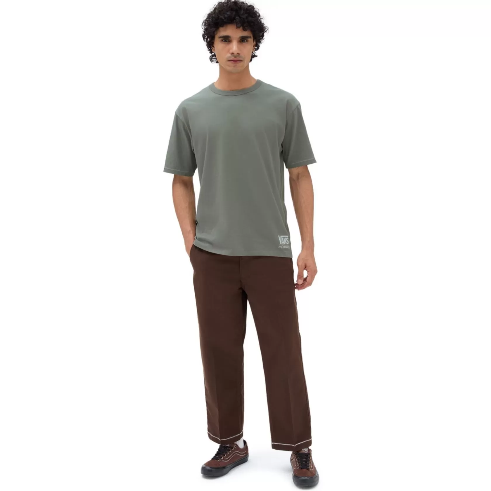 Vans Camisetas<Camiseta Michael February Gris