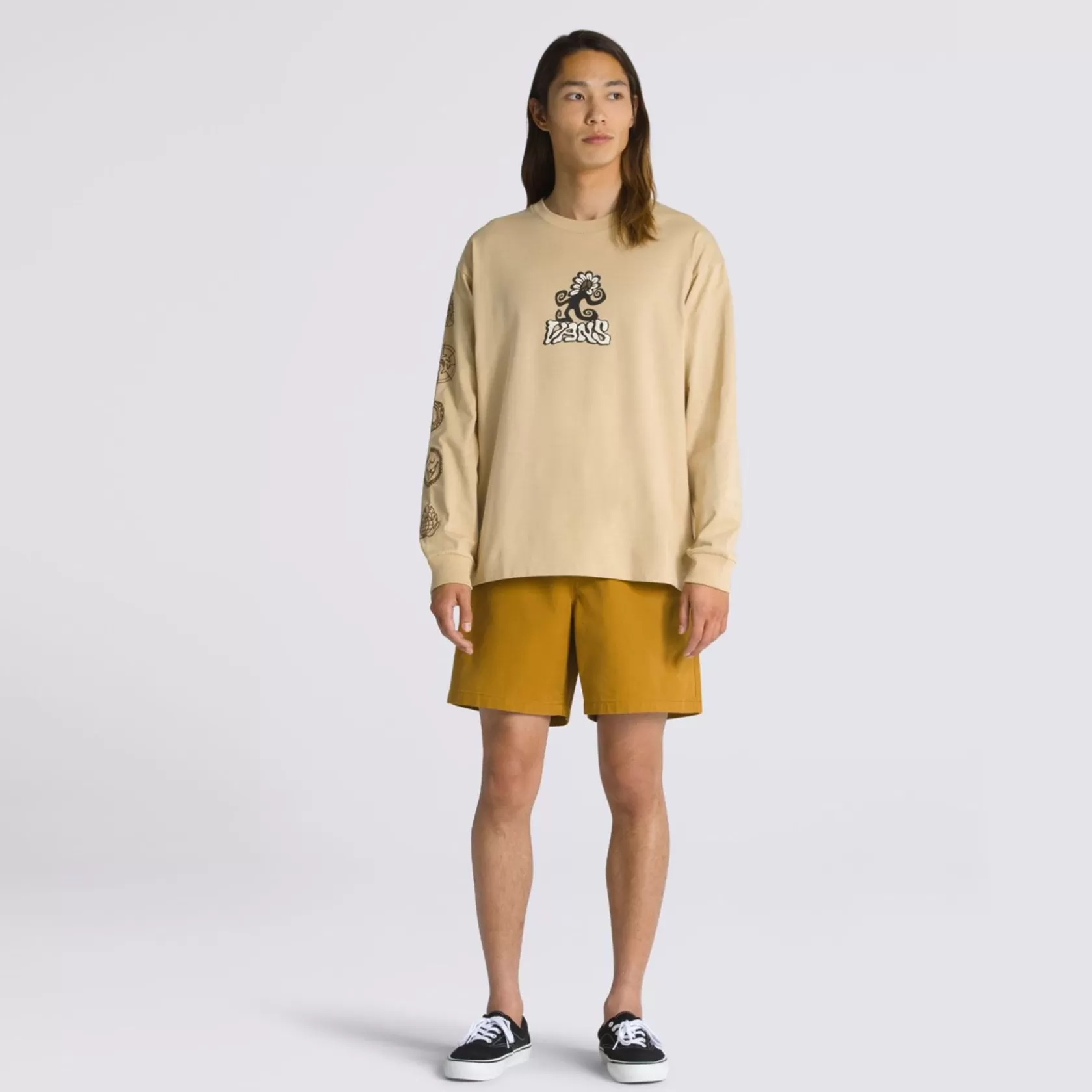Vans Camisetas<Camiseta Off The Wall Skate Classics Beis