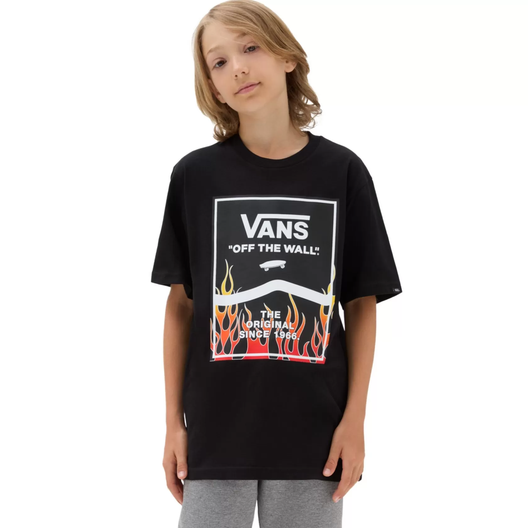 Vans Ropa Para Chicos (8-14 Años)<Camiseta Print Box 2.0 De Niños (8-14 Anos) Negro