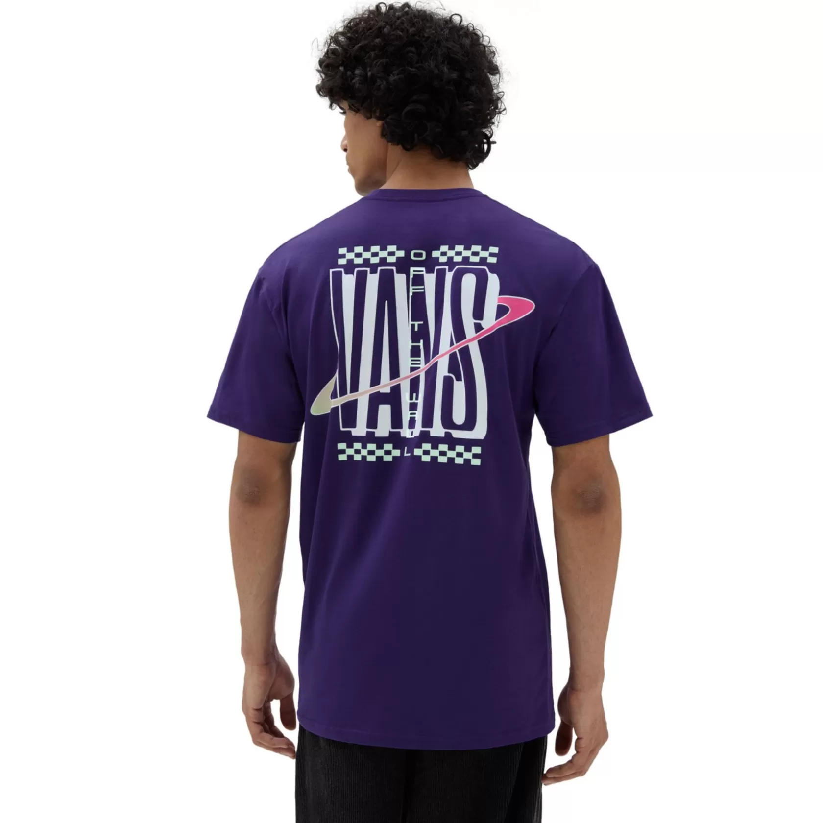Vans Camisetas<Camiseta Ringed Logo Purpura