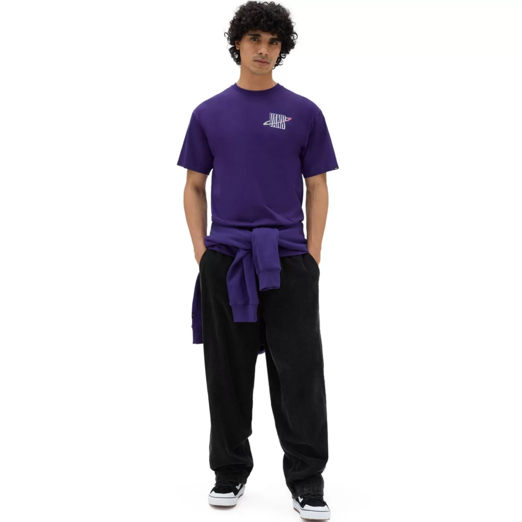 Vans Camisetas<Camiseta Ringed Logo Purpura