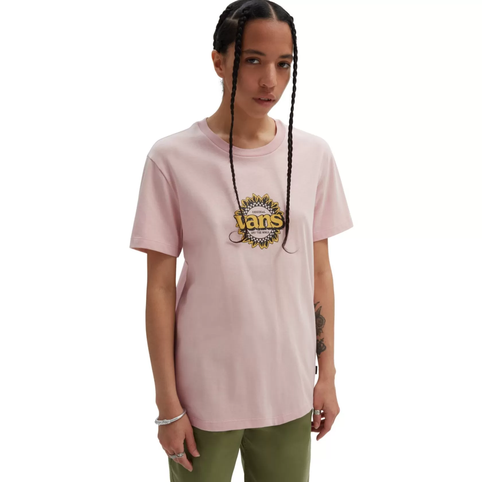 Vans Camisetas<Camiseta Sanctuary De Corte Masculino Rosa