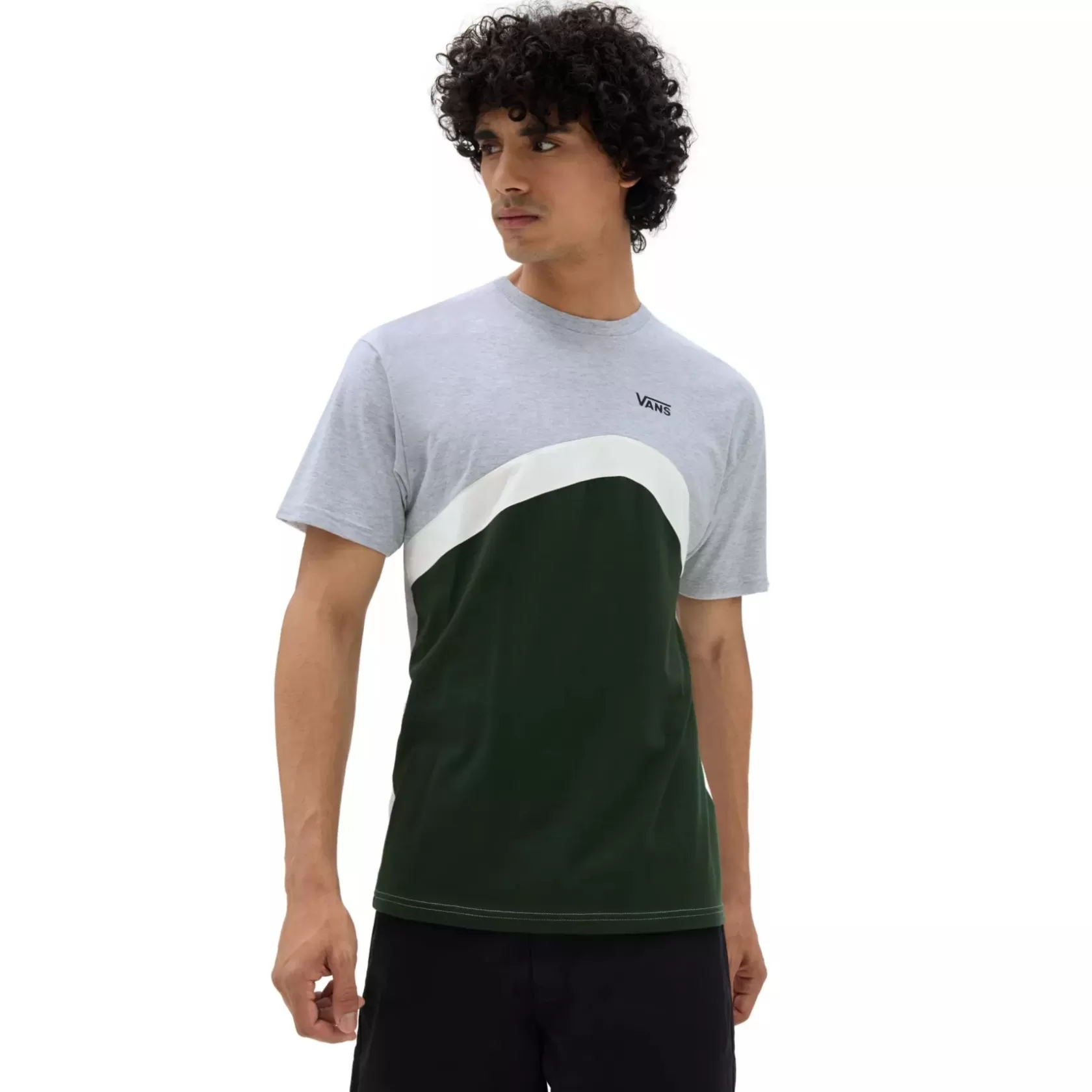 Vans Camisetas<Camiseta Sidestripe Block Verde