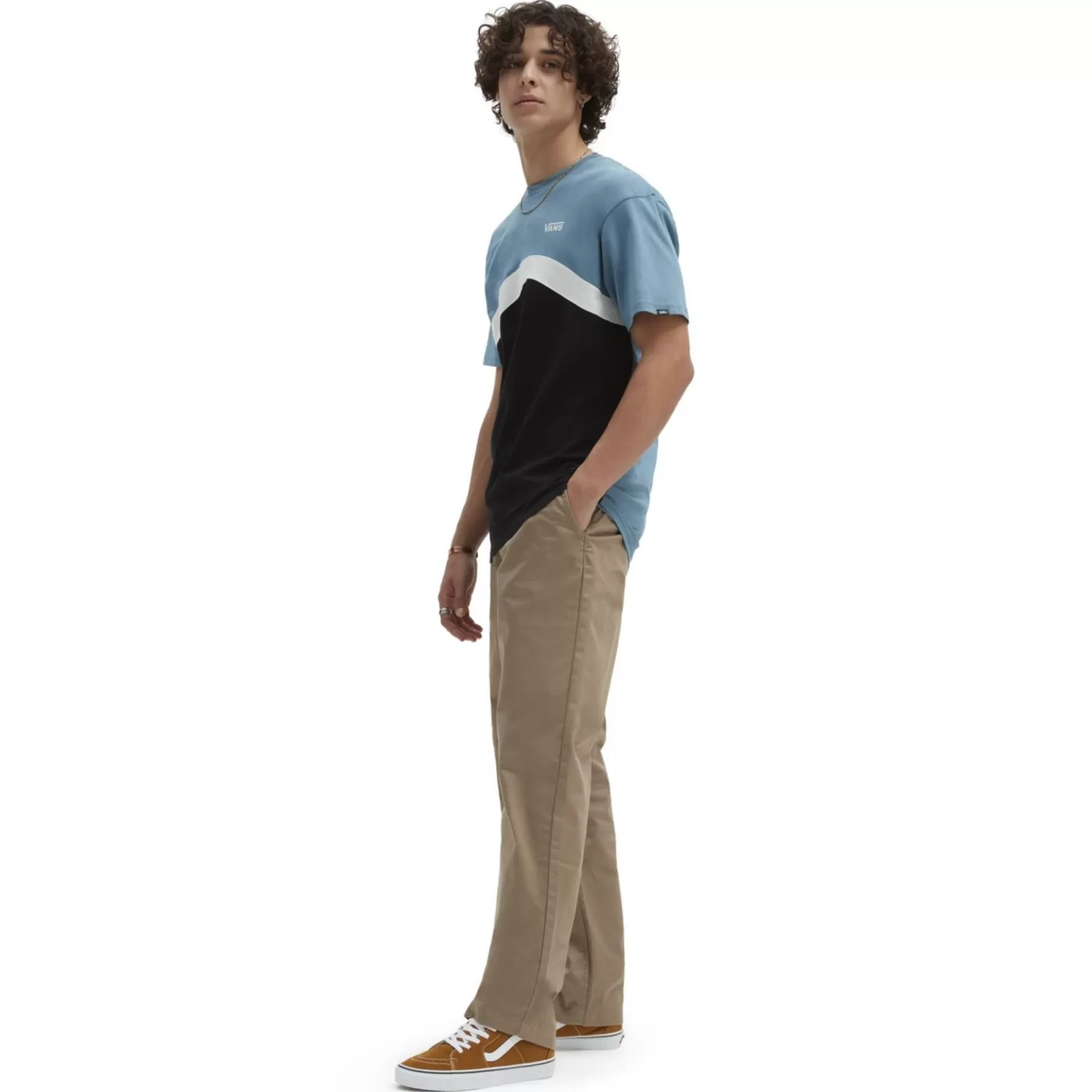 Vans Camisetas<Camiseta Sidestripe Block Negro
