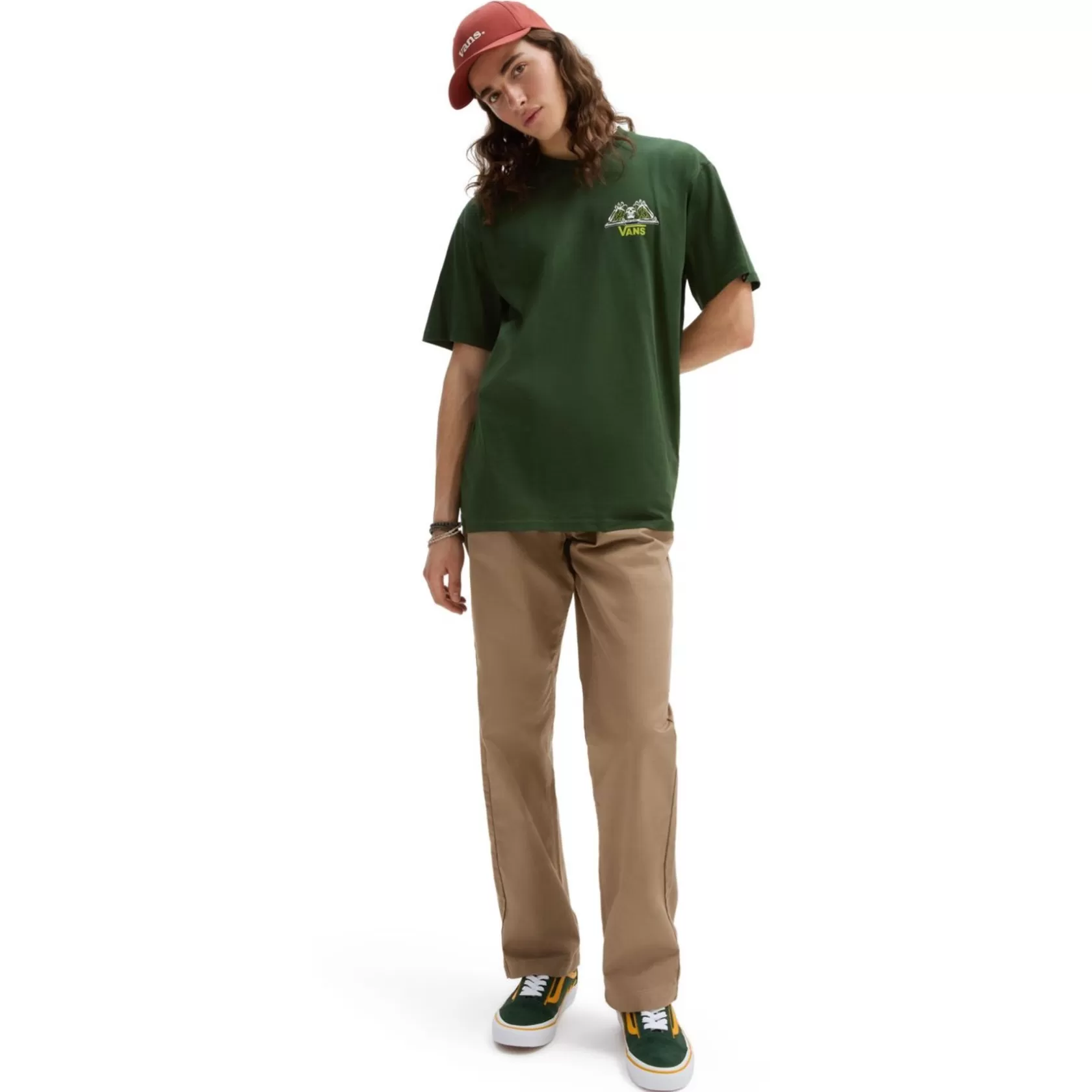 Vans Camisetas<Camiseta Sounds From Below Verde