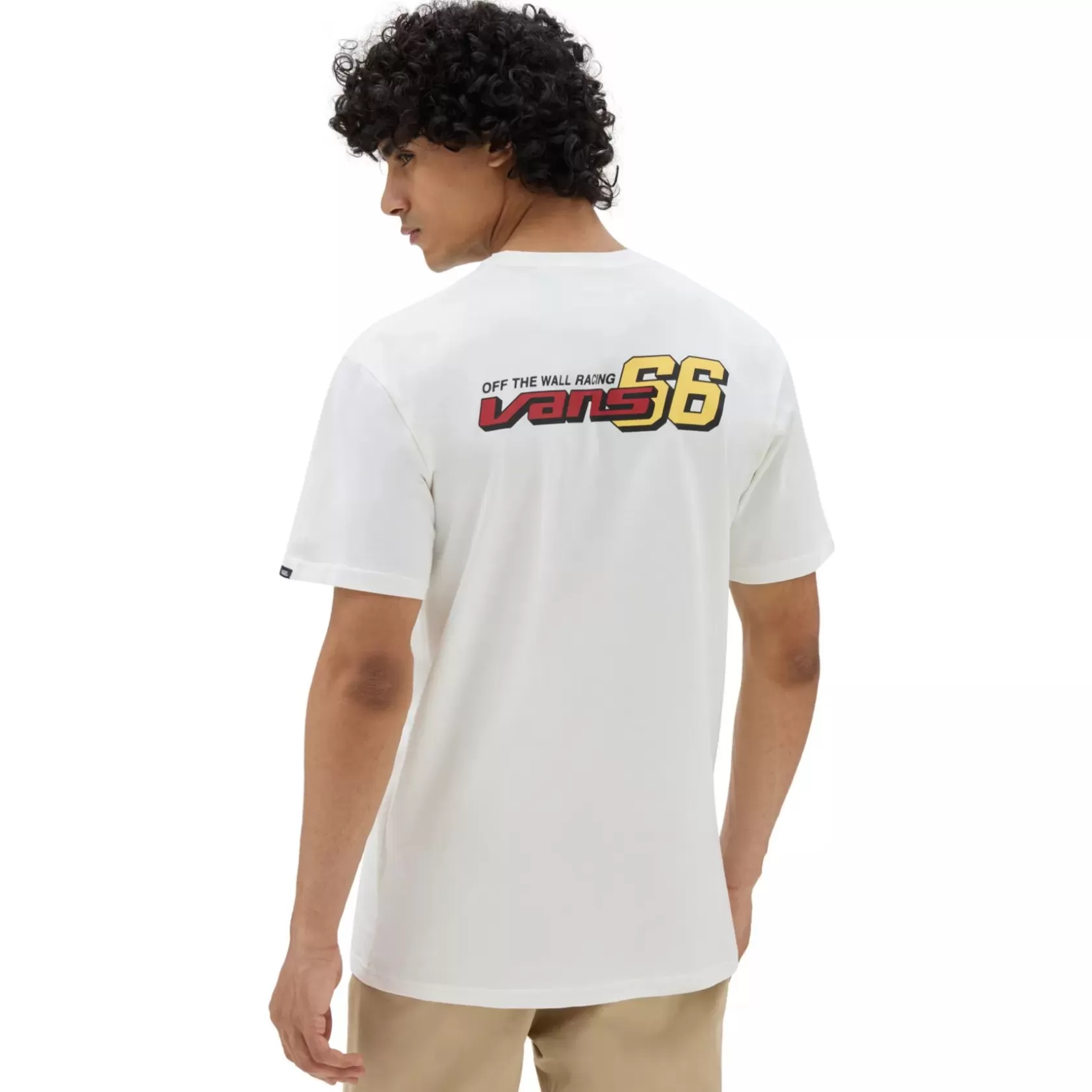 Vans Camisetas<Camiseta 66 Racing Logo Blanco