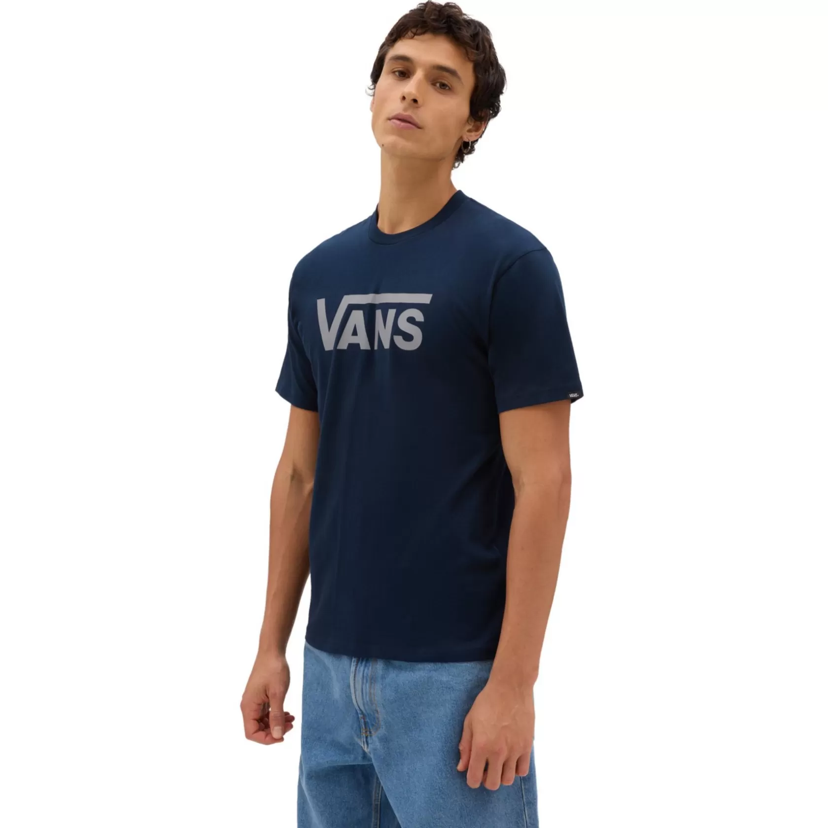 Vans Camisetas<Camiseta Classic Azul, Gris