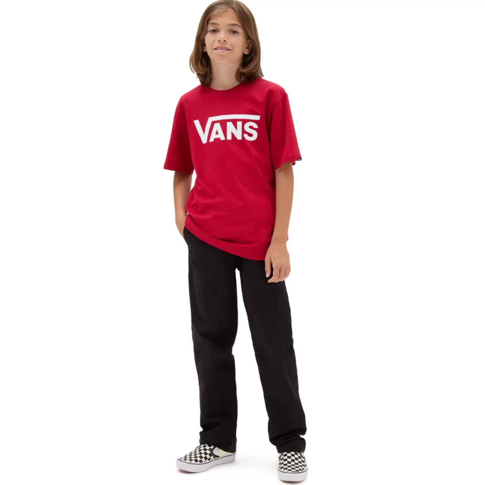 Vans Ropa Para Chicos (8-14 Años)<Camiseta Classic De Niños (8-14 Anos) Rojo