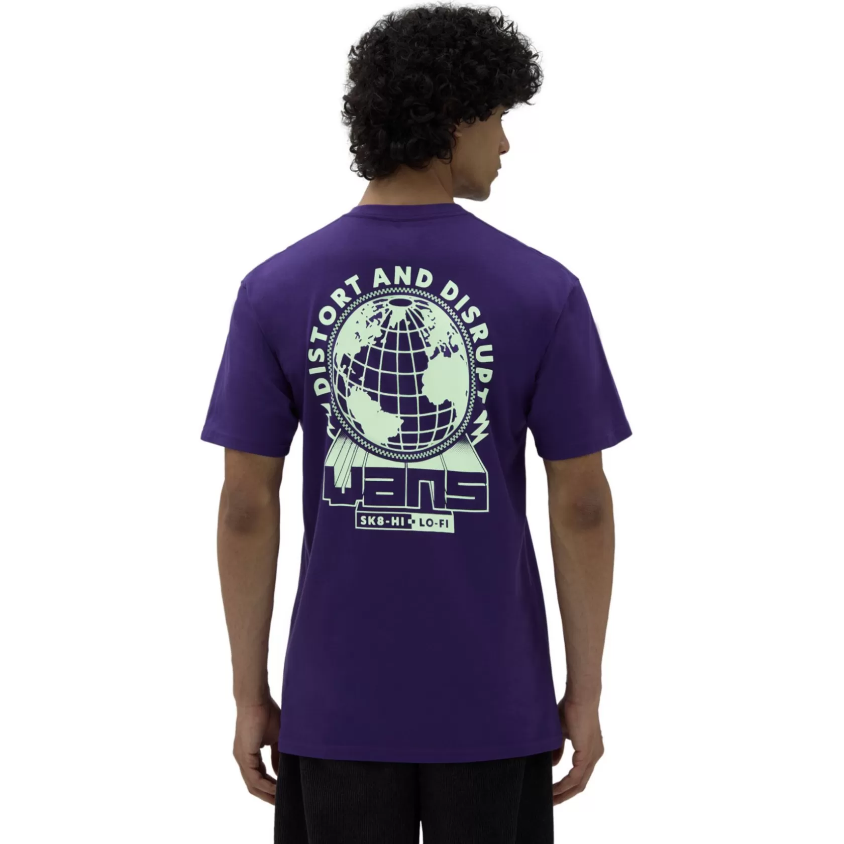 Vans Camisetas<Camiseta Distort And Disrupt Purpura