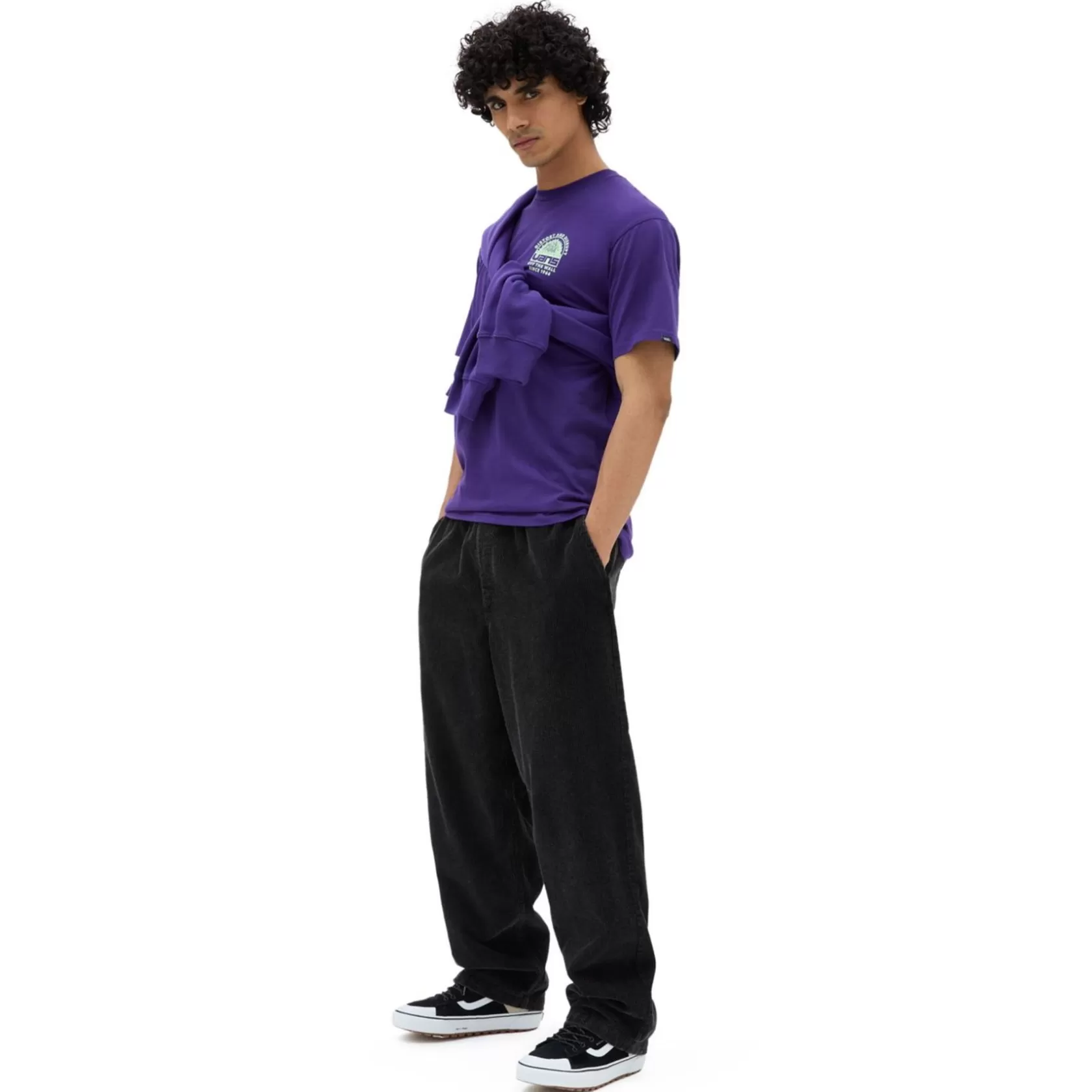 Vans Camisetas<Camiseta Distort And Disrupt Purpura