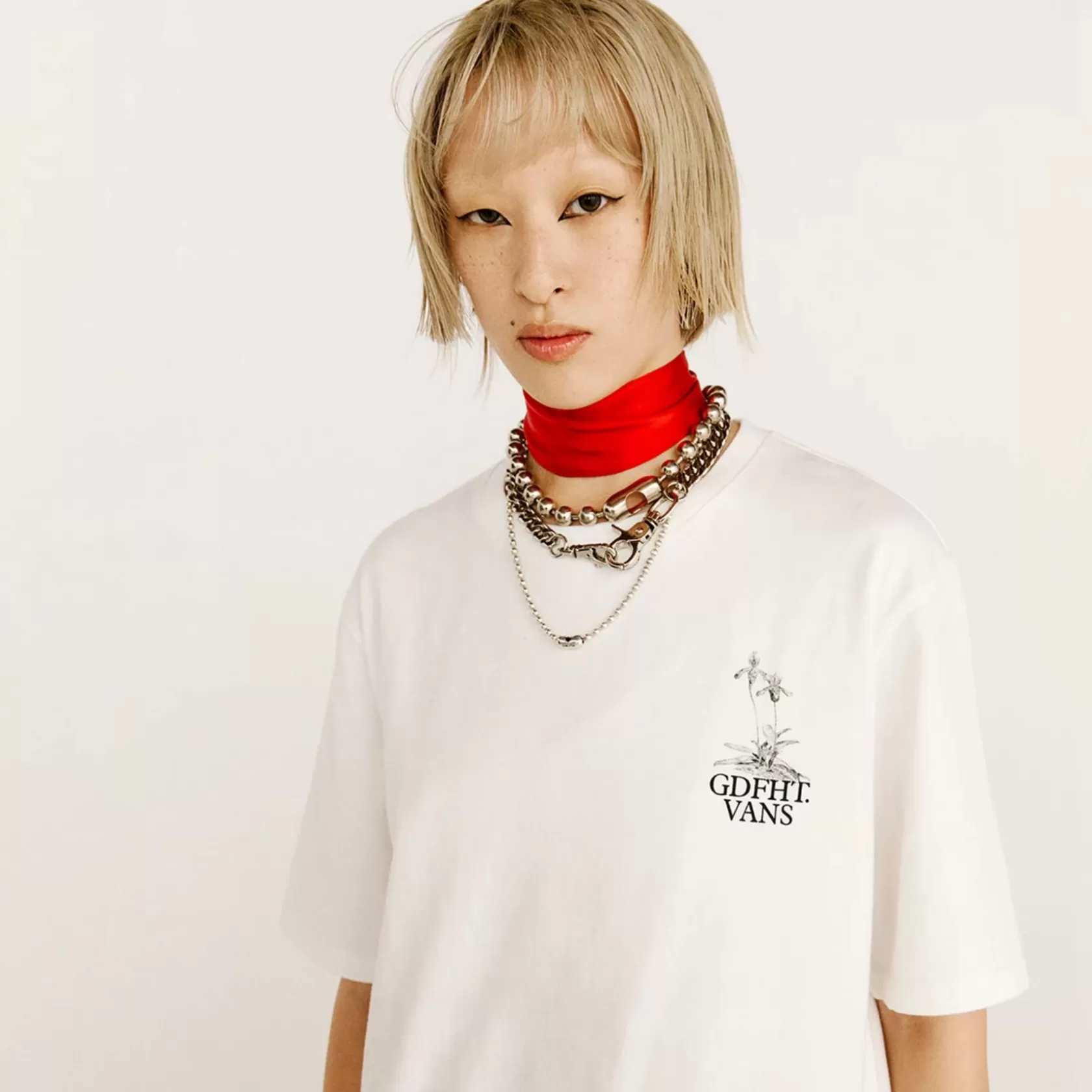 Vans Camisetas<Camiseta Vault By X Goodfight Blanco