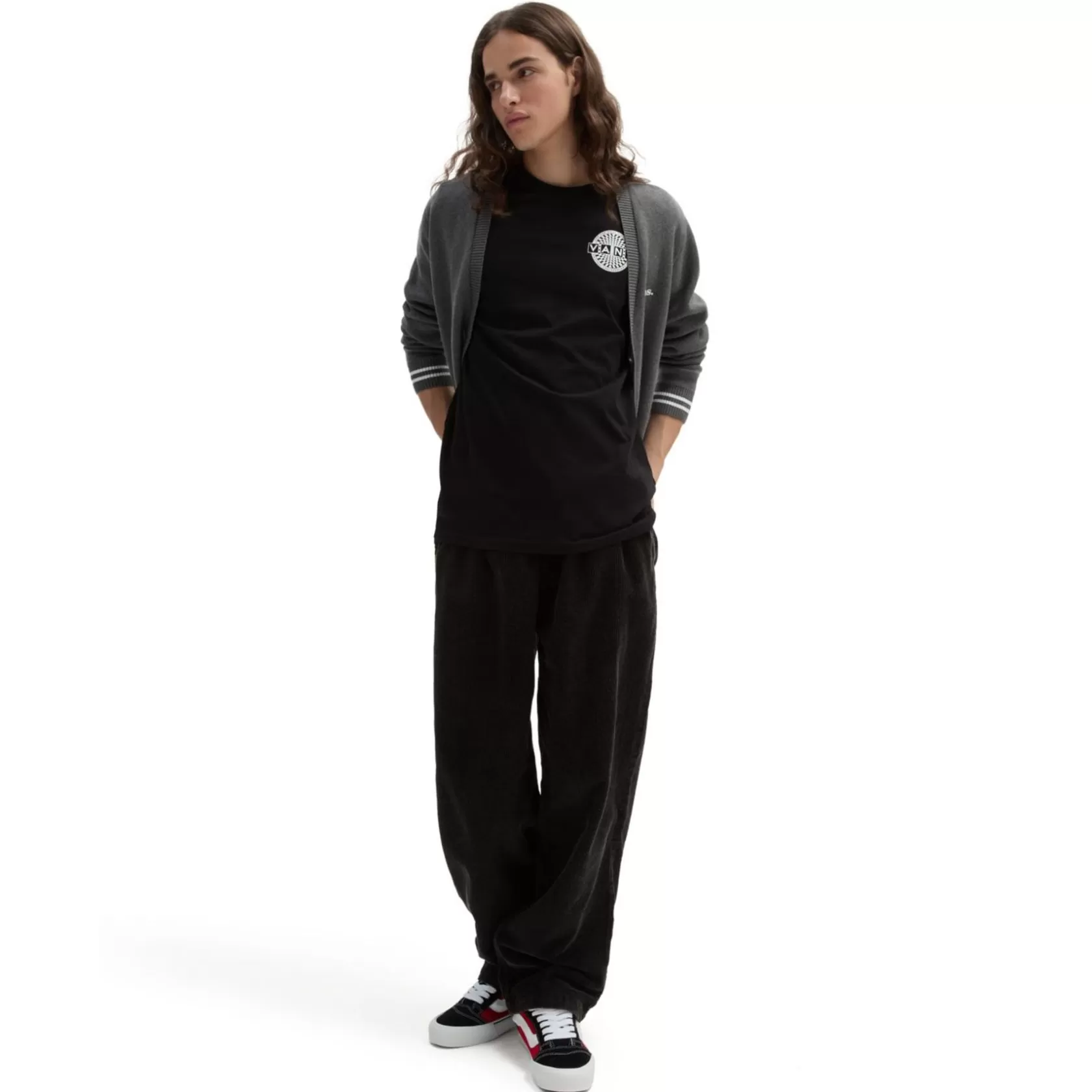 Vans Sudaderas<Cardigan Halecrest Gris