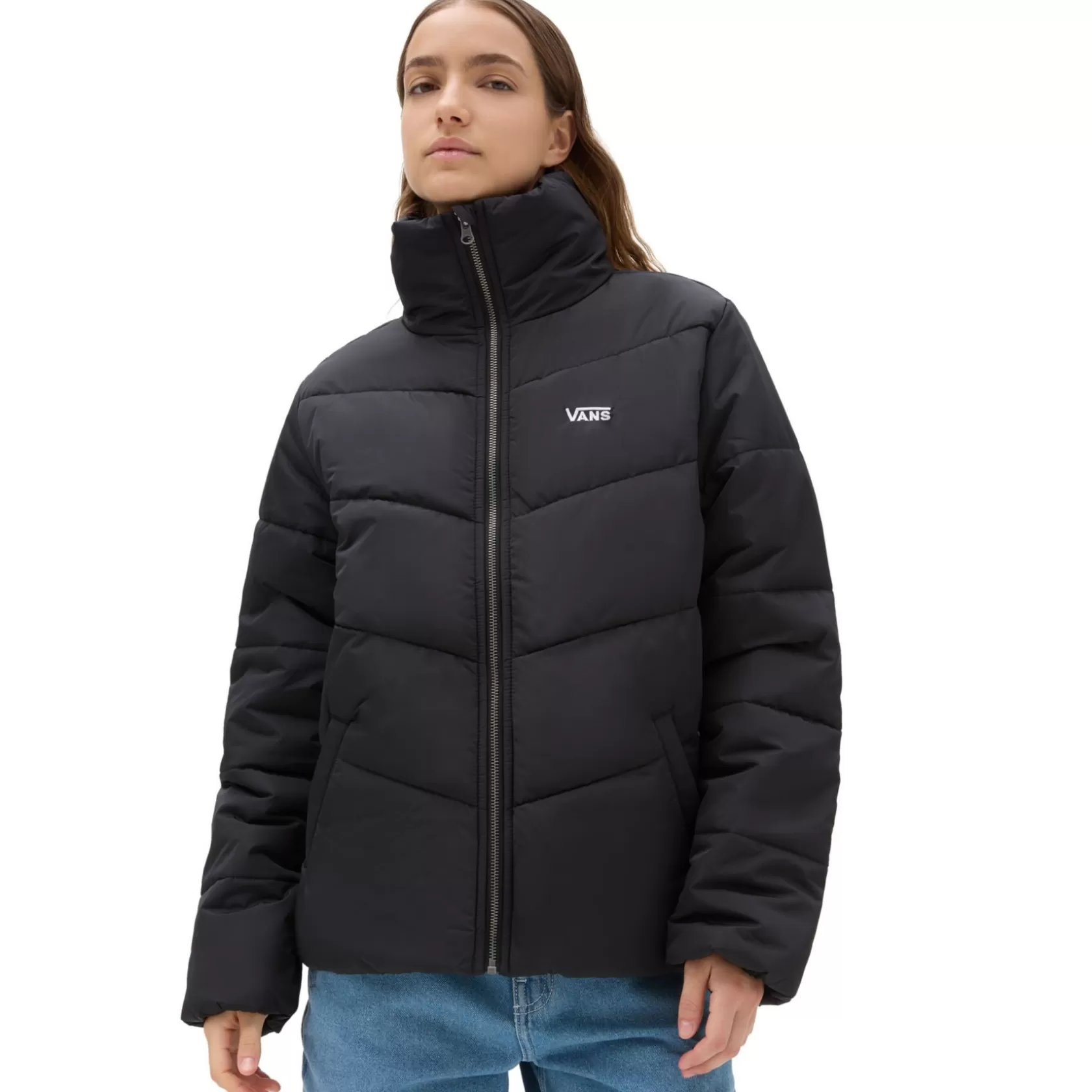 Vans Chaquetas Y Parka<Chaqueta Acolchada Foundry Mte Negro