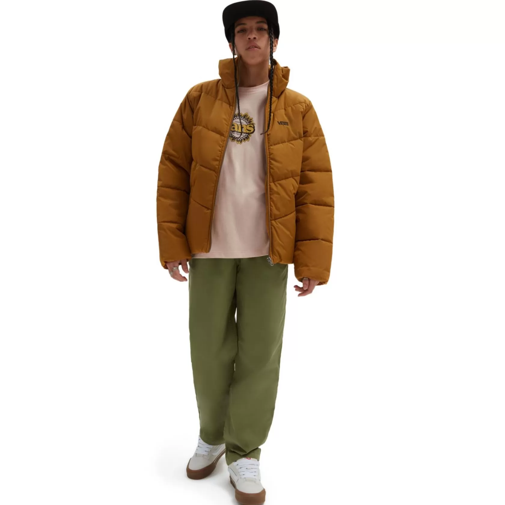 Vans Chaquetas Y Parka<Chaqueta Acolchada Foundry Mte Marron