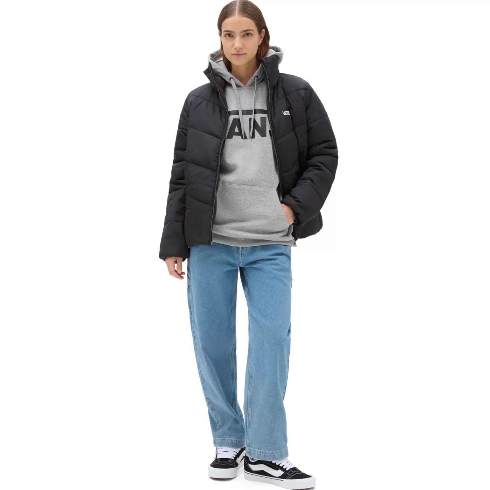 Vans Chaquetas Y Parka<Chaqueta Acolchada Foundry Mte Negro