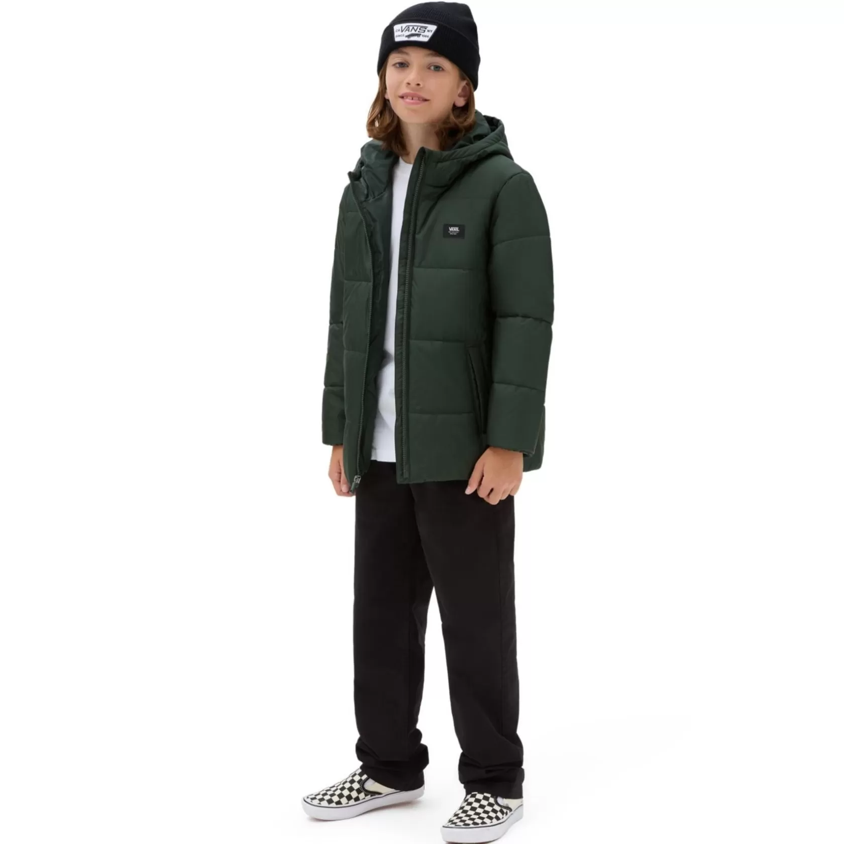 Vans Ropa Para Chicos (8-14 Años)<Chaqueta Acolchada Norris Mte-1 De Niños (8-14 Anos) Verde
