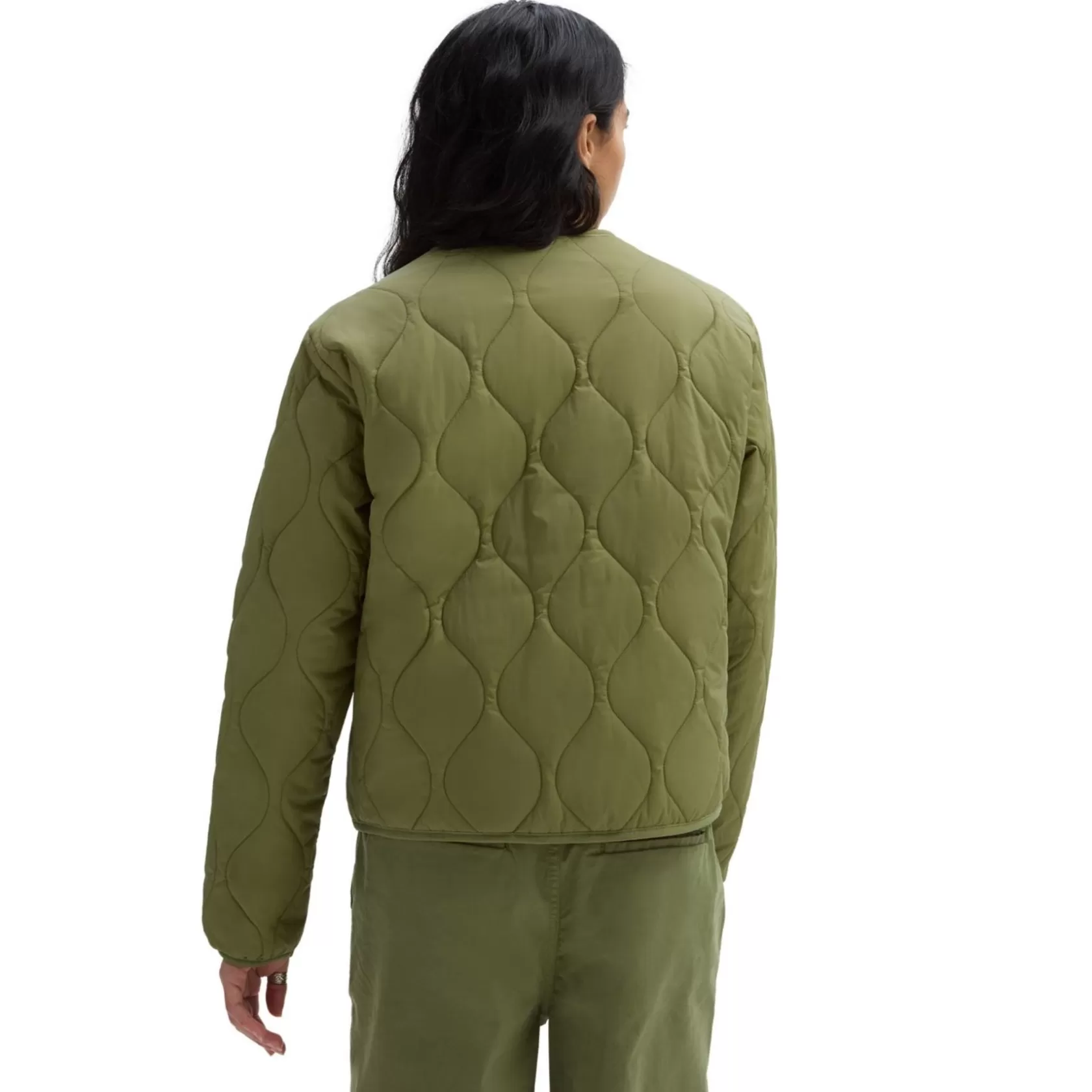 Vans Chaquetas Y Parka<Chaqueta Con Forro Force Os Short Reversible Verde