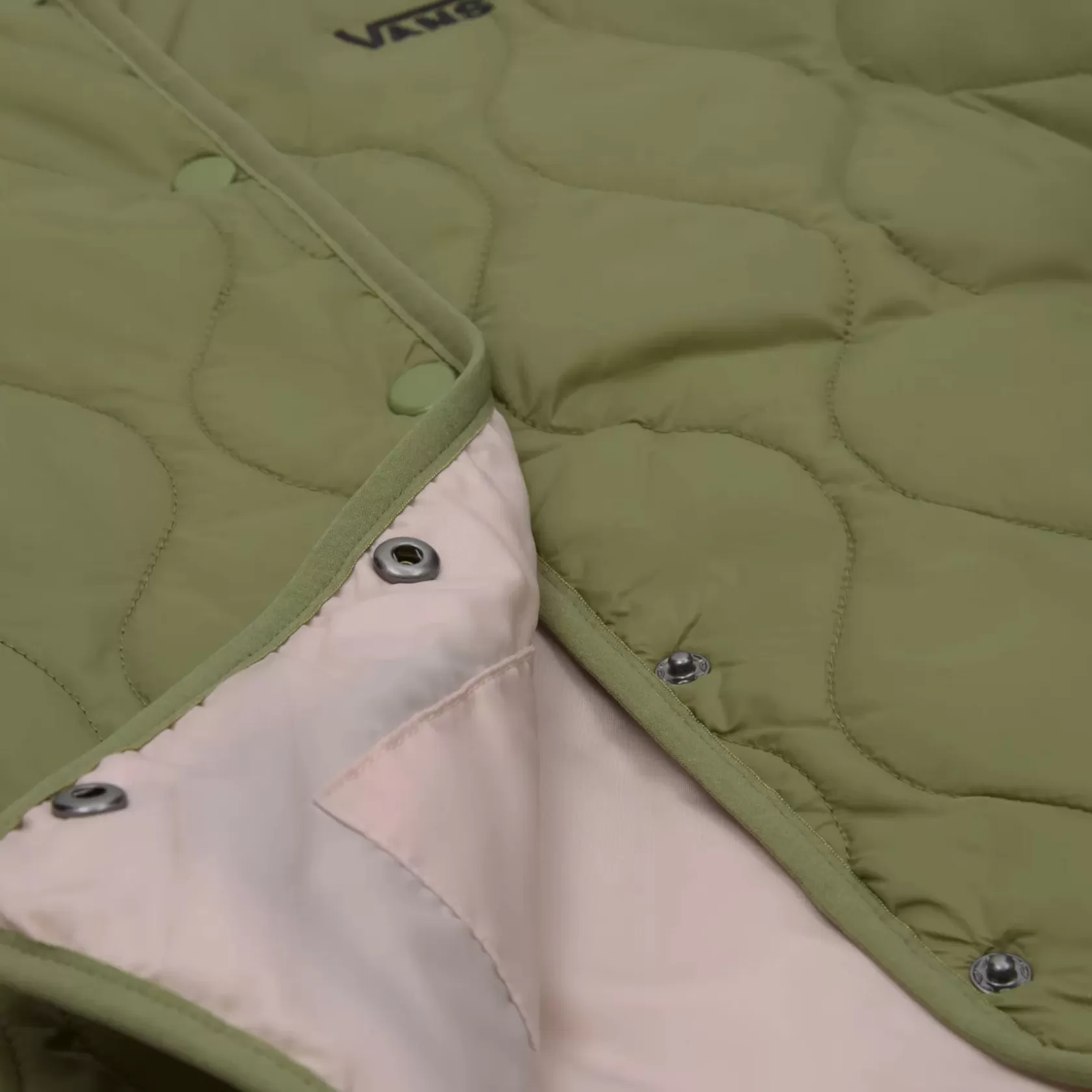 Vans Chaquetas Y Parka<Chaqueta Con Forro Force Os Short Reversible Verde