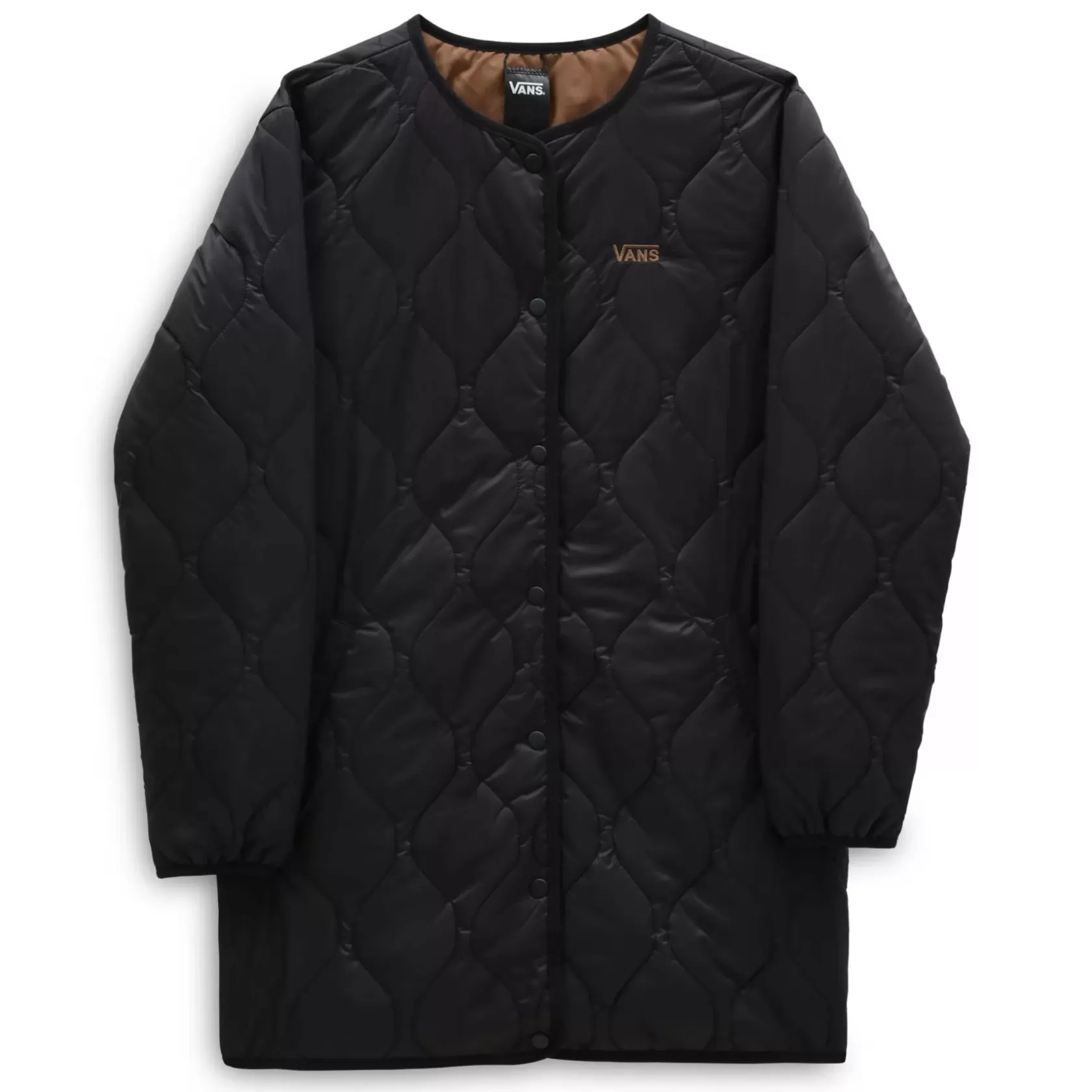Vans Chaquetas Y Parka<Chaqueta Con Forro Force Os Short Reversible Negro