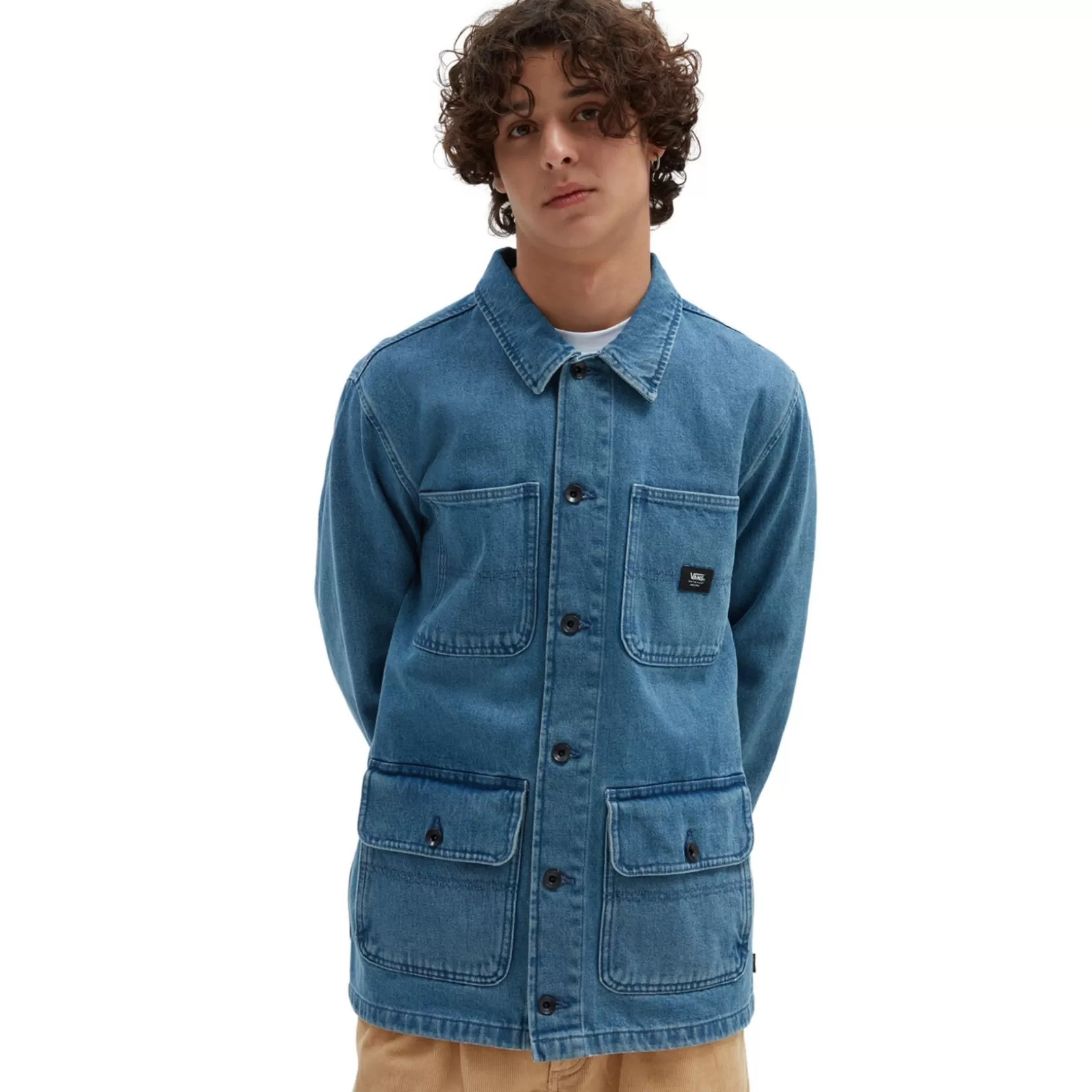 Vans Chaquetas Y Parka<Chaqueta Denim Drill Azul