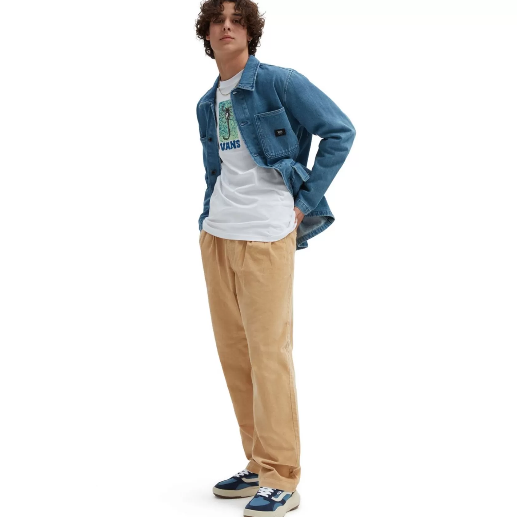 Vans Chaquetas Y Parka<Chaqueta Denim Drill Azul