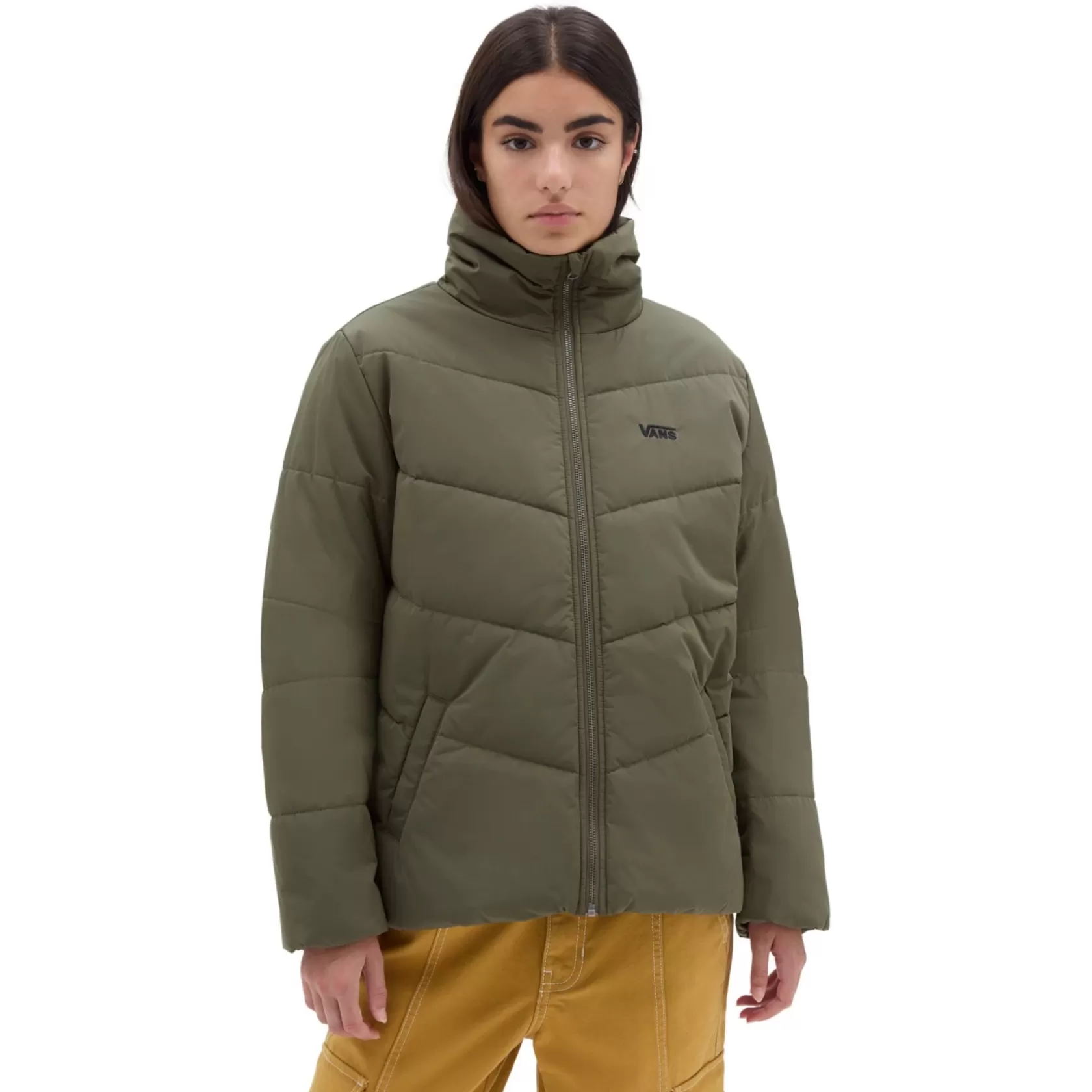 Vans Chaquetas Y Parka<Chaqueta Foundry Puffer Mte Verde