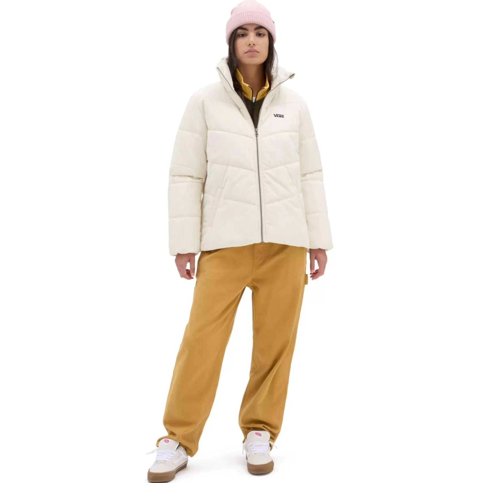 Vans Chaquetas Y Parka<Chaqueta Foundry Puffer Mte Beis