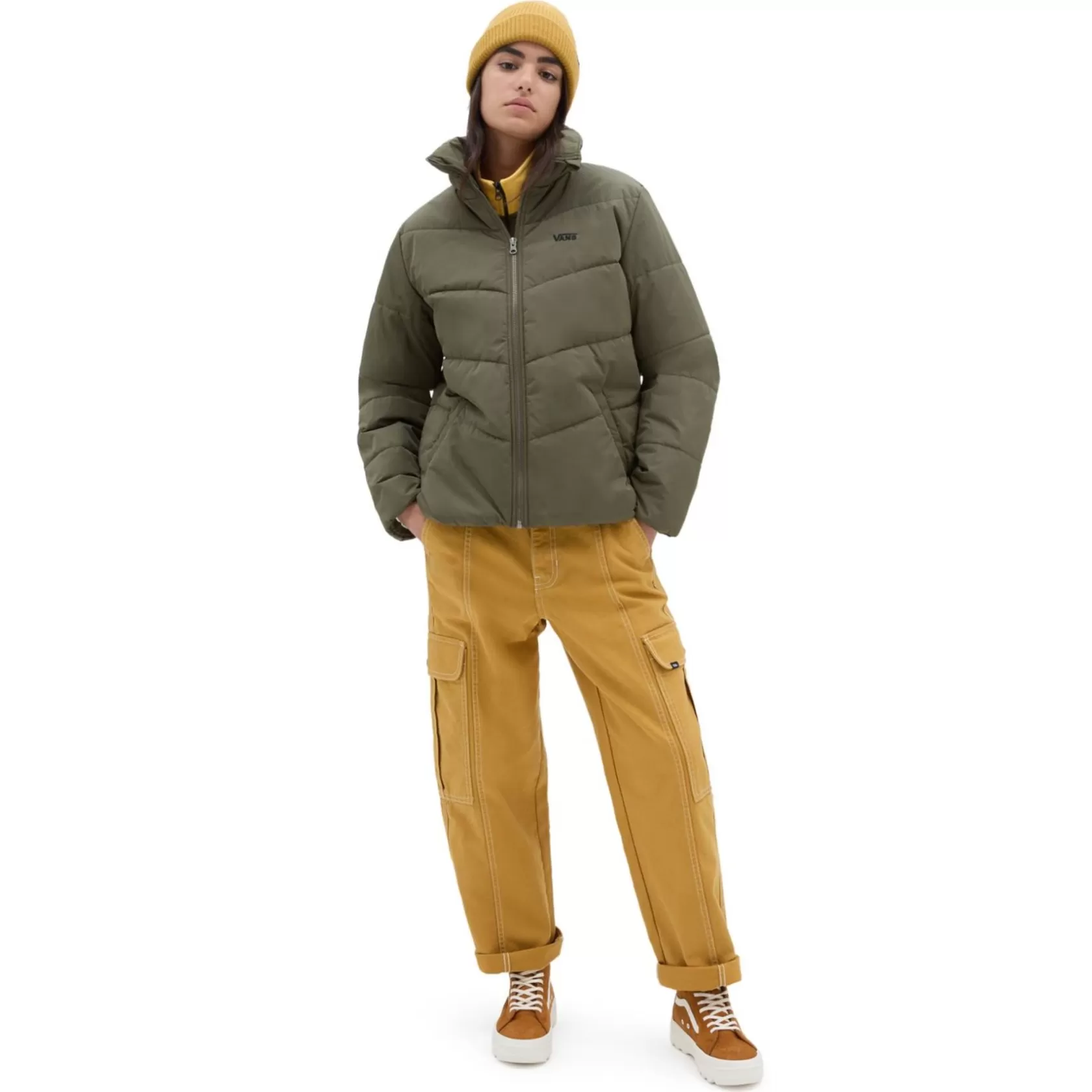 Vans Chaquetas Y Parka<Chaqueta Foundry Puffer Mte Verde