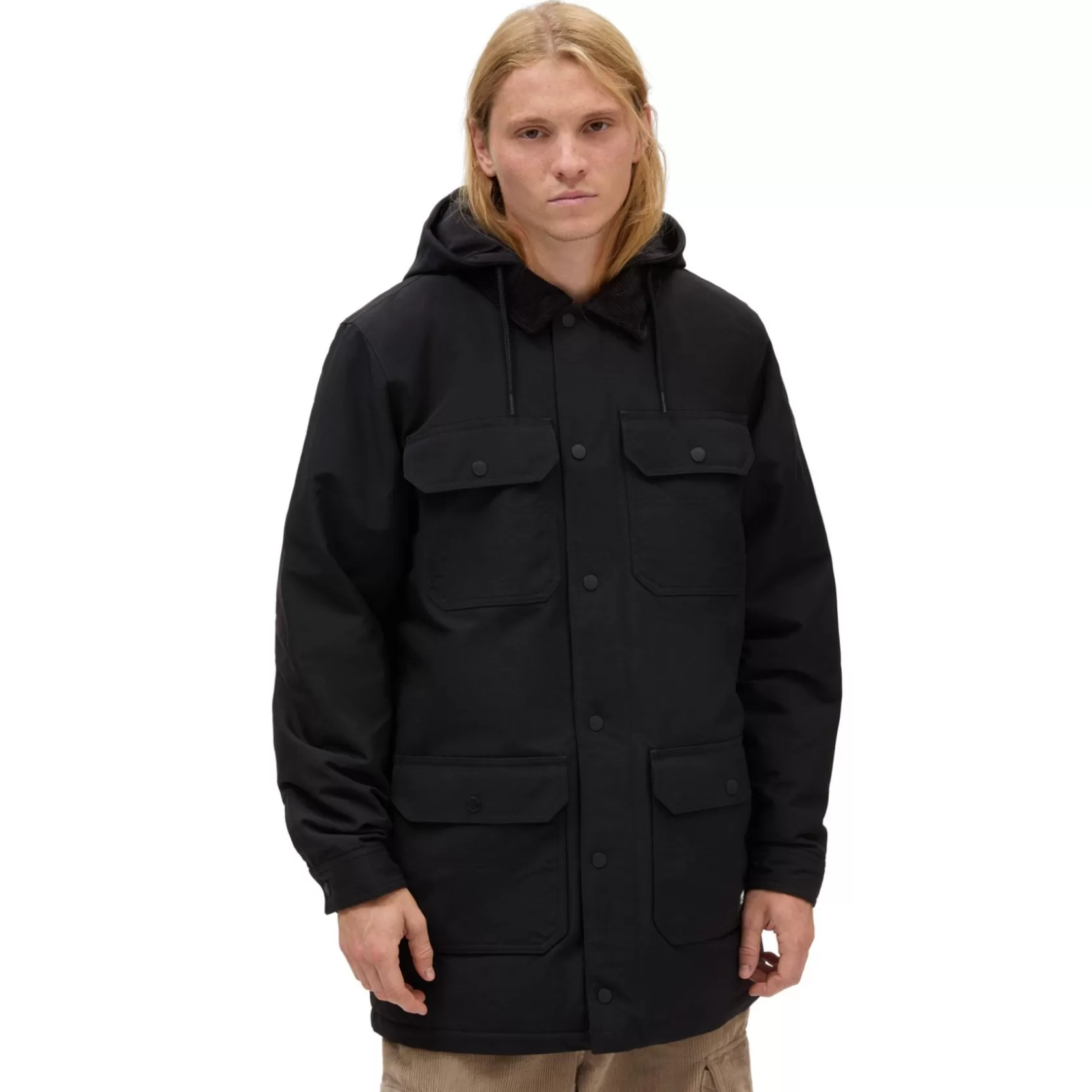Vans Chaquetas Y Parka<Chaqueta Larga Drill Chore Mte-1 Negro