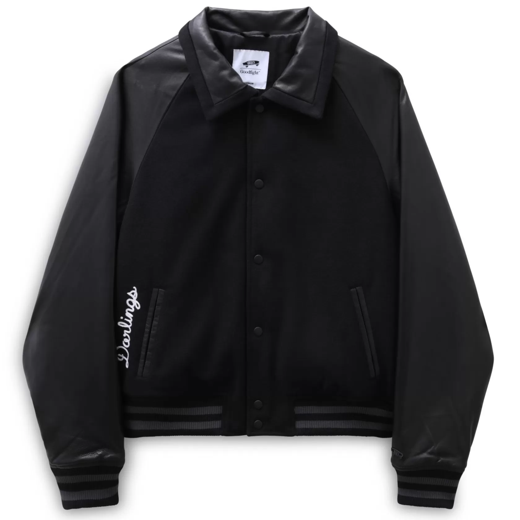 Vans Chaquetas Y Parka<Chaqueta Lettermans Vault By X Goodfight Negro