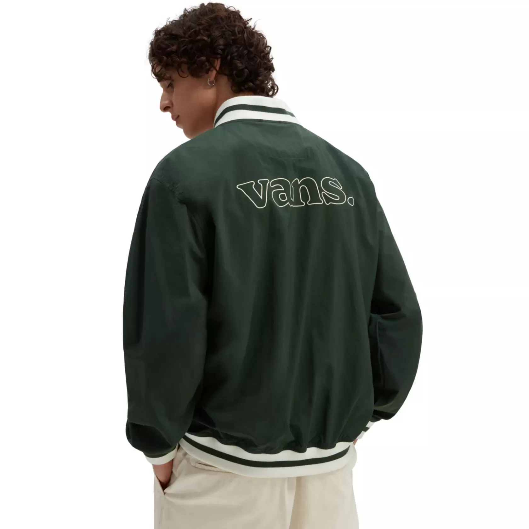 Vans Chaquetas Y Parka<Chaqueta Moore Varsity Verde