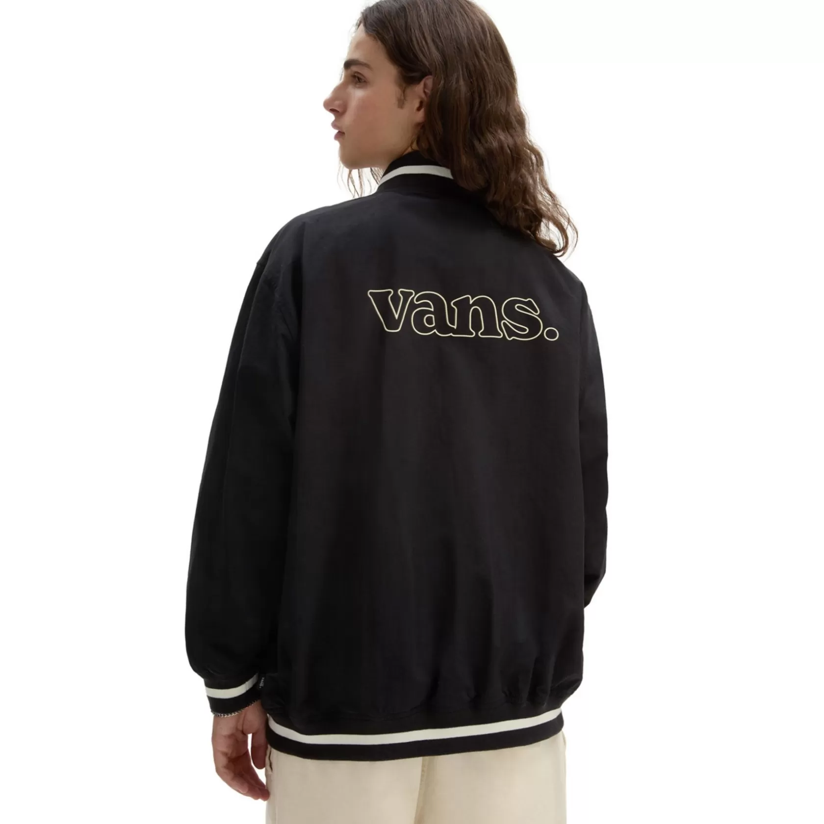 Vans Chaquetas Y Parka<Chaqueta Moore Varsity Negro