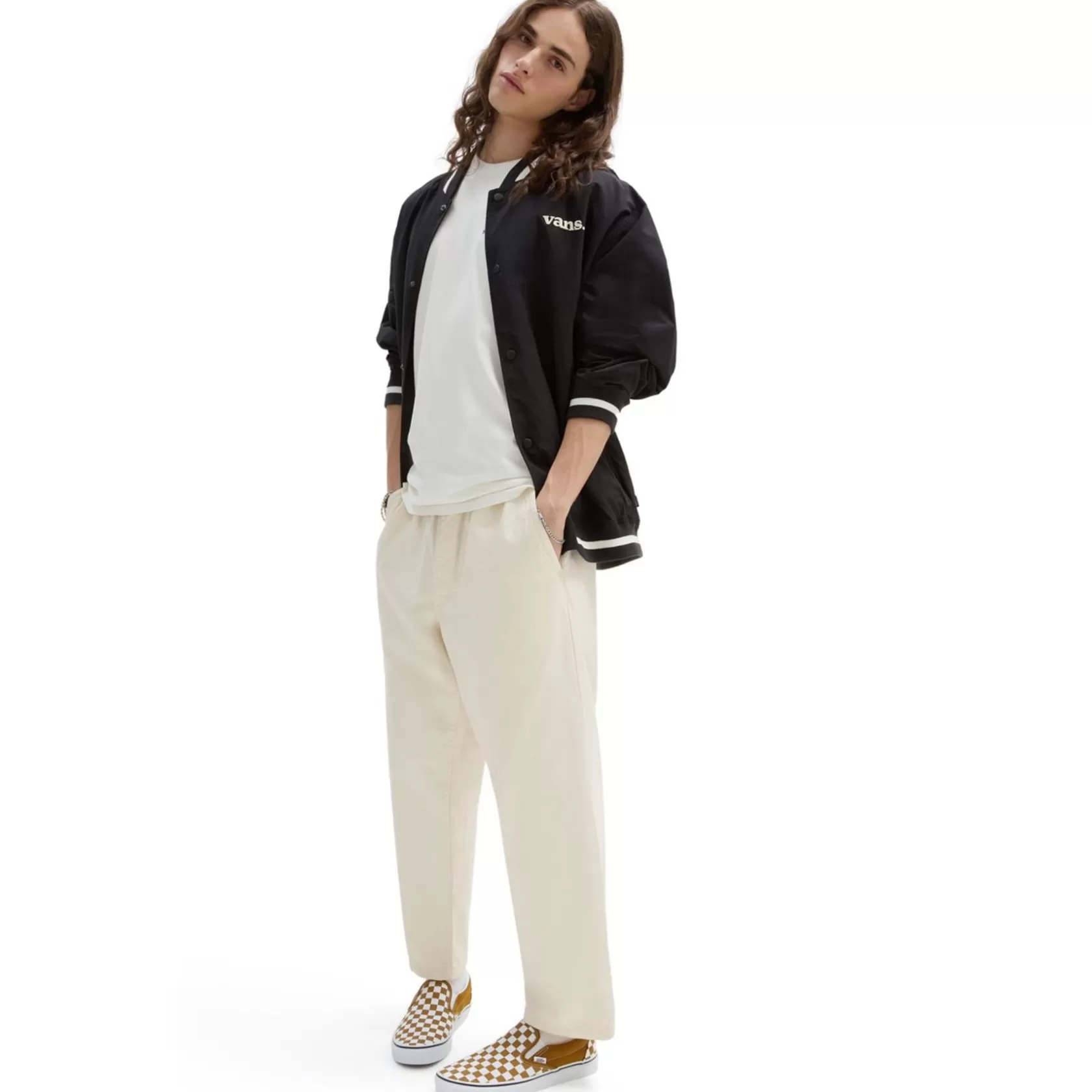 Vans Chaquetas Y Parka<Chaqueta Moore Varsity Negro